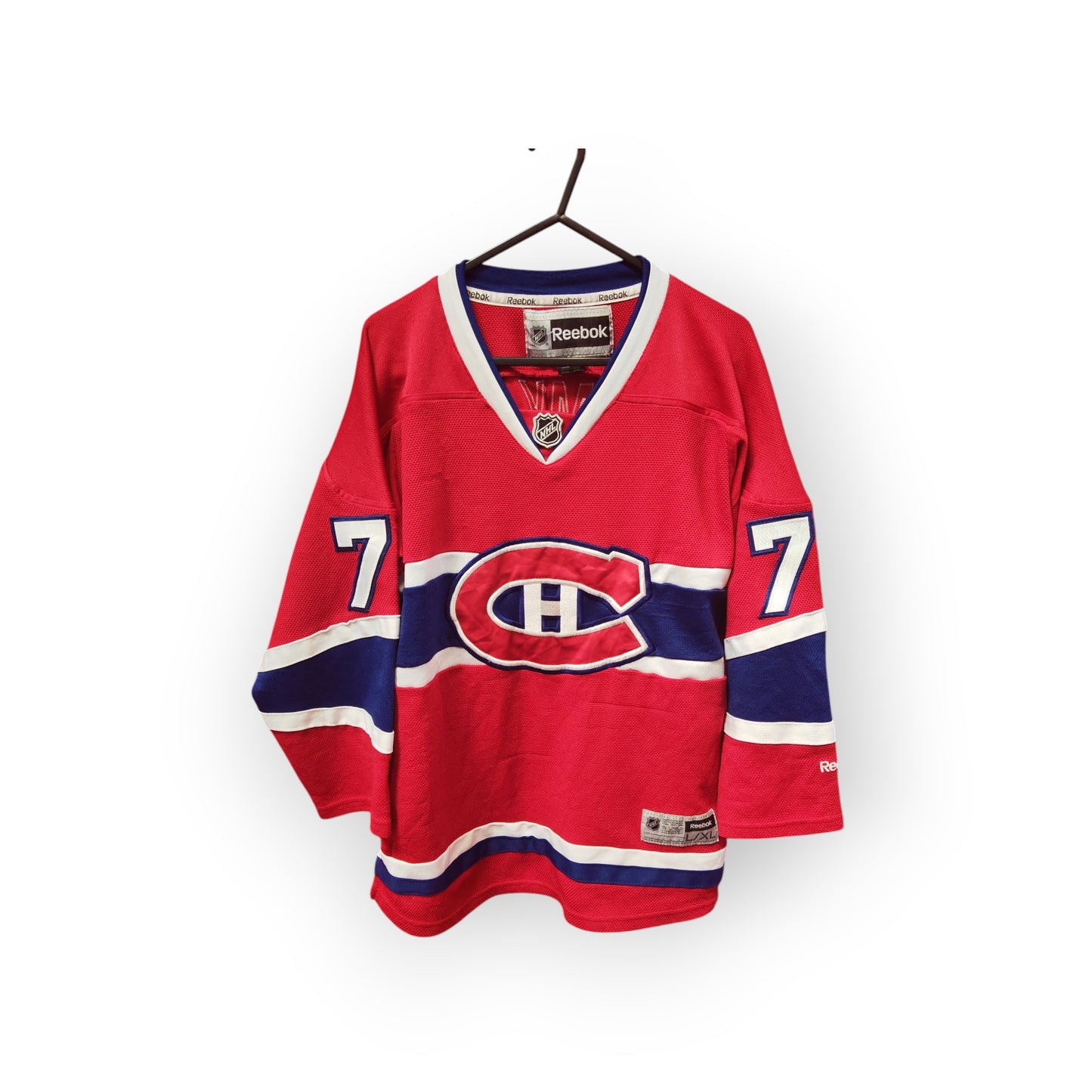 Youth Reebok Montreal Canadiens NHL Jersey, #76 Tommy-Lee, Red, Size YL/XL