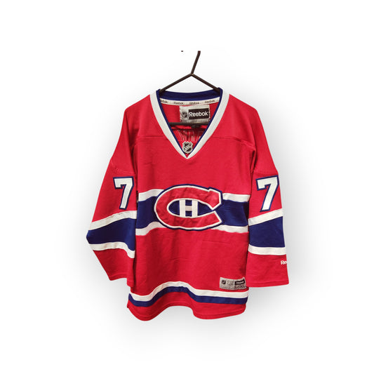 Youth Reebok Montreal Canadiens NHL Jersey, #76 Tommy-Lee, Red, Size YL/XL