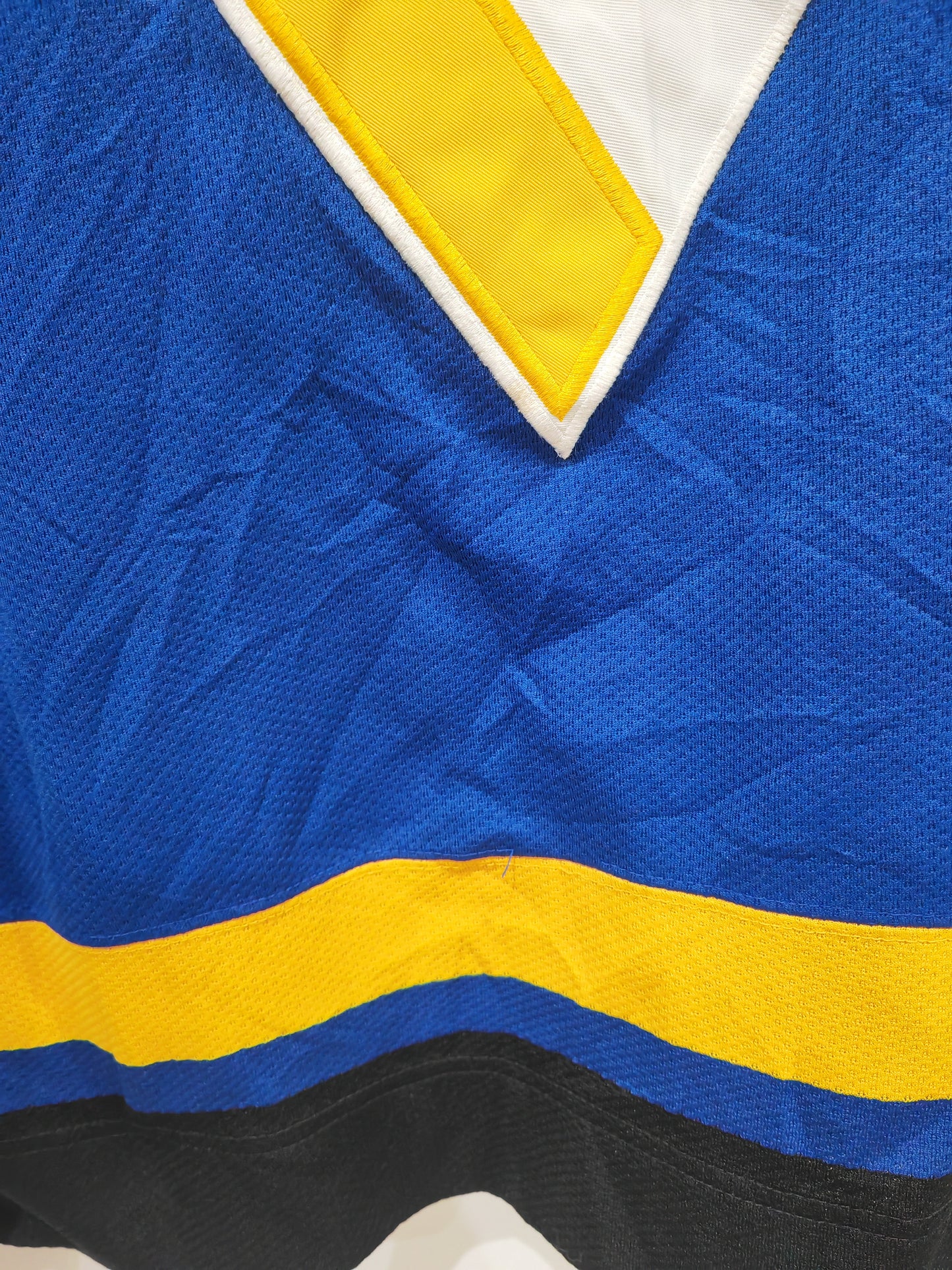 Starter Pittsburgh Penguins Short Sleeve Hockey Jersey, Blue, Size XXL