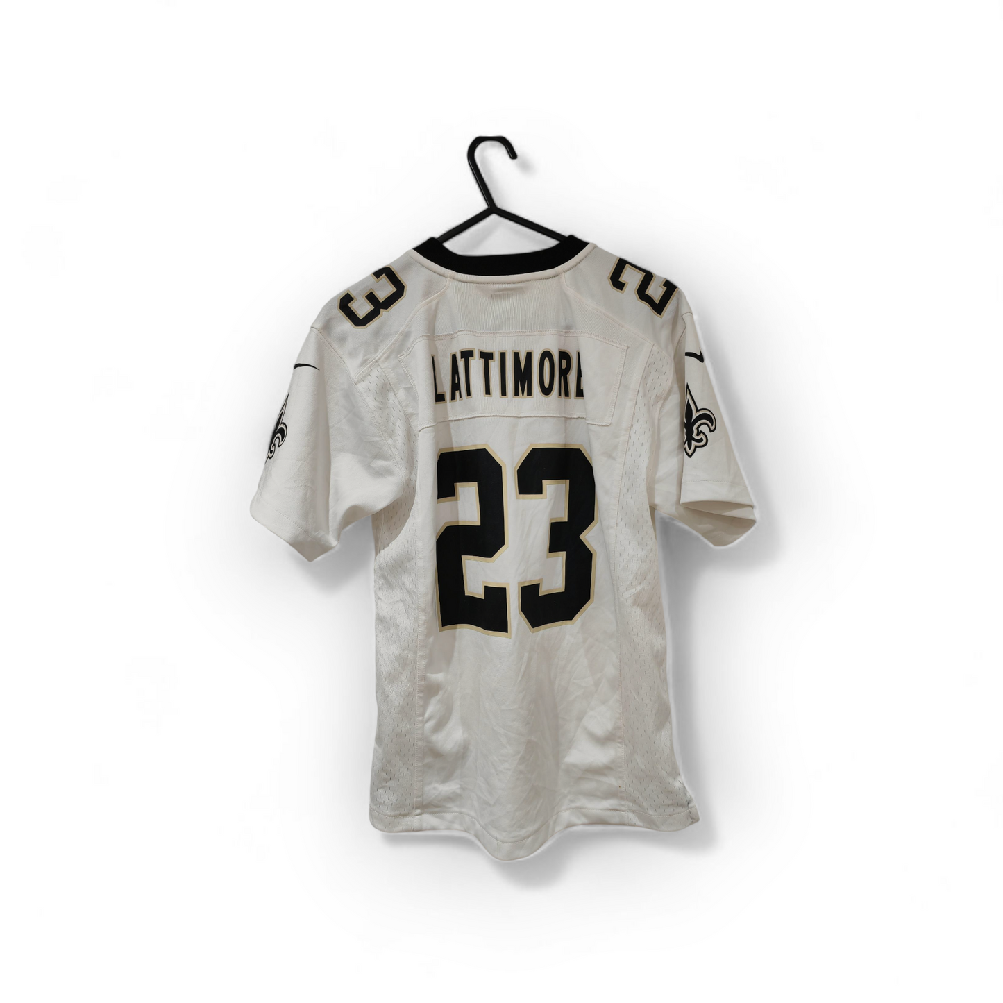 Women's New Orleans Saints NFL Jersey, #23 Lattimore, White, Size Medium