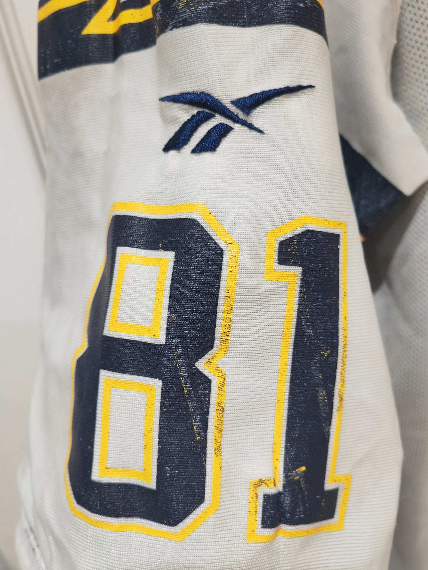 Reebok LA/San Diego Chargers Reversible NFL Jersey, #81 Martin, Navy/White, XL