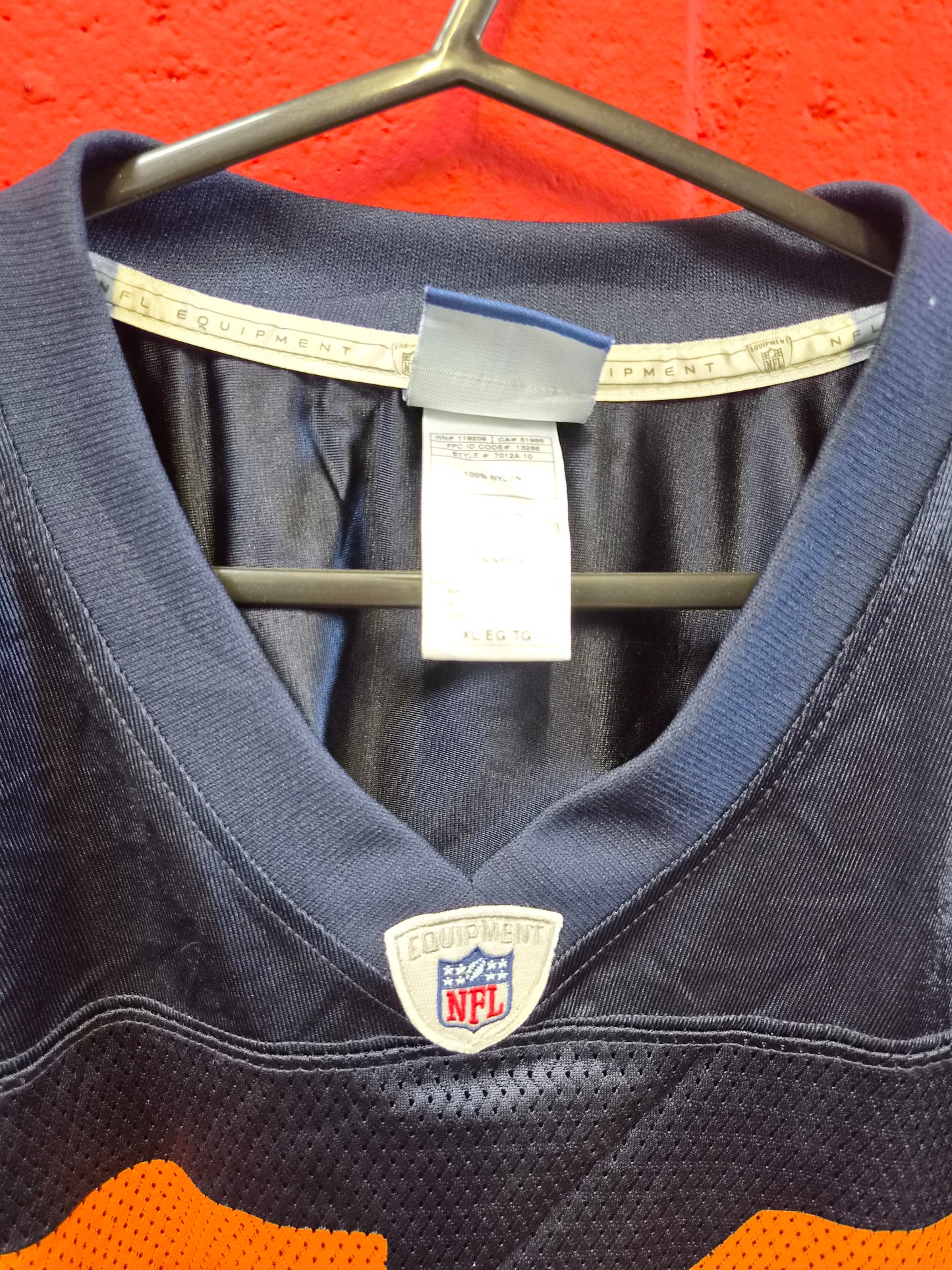 Reebok Chicago Bears NFL Jersey, #54 Urlacher, Navy, Size XL