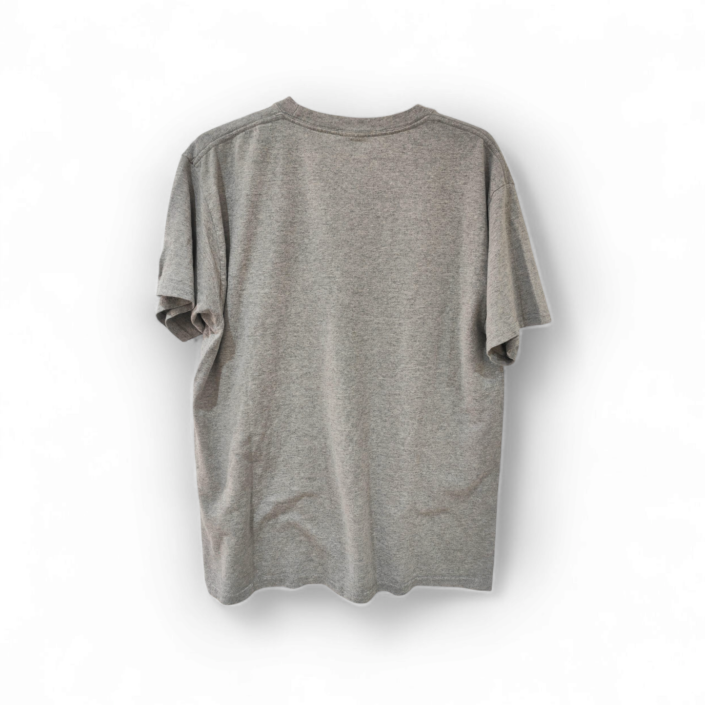 Champion Short Sleeve Casual T Shirt, Grey, Size Medium