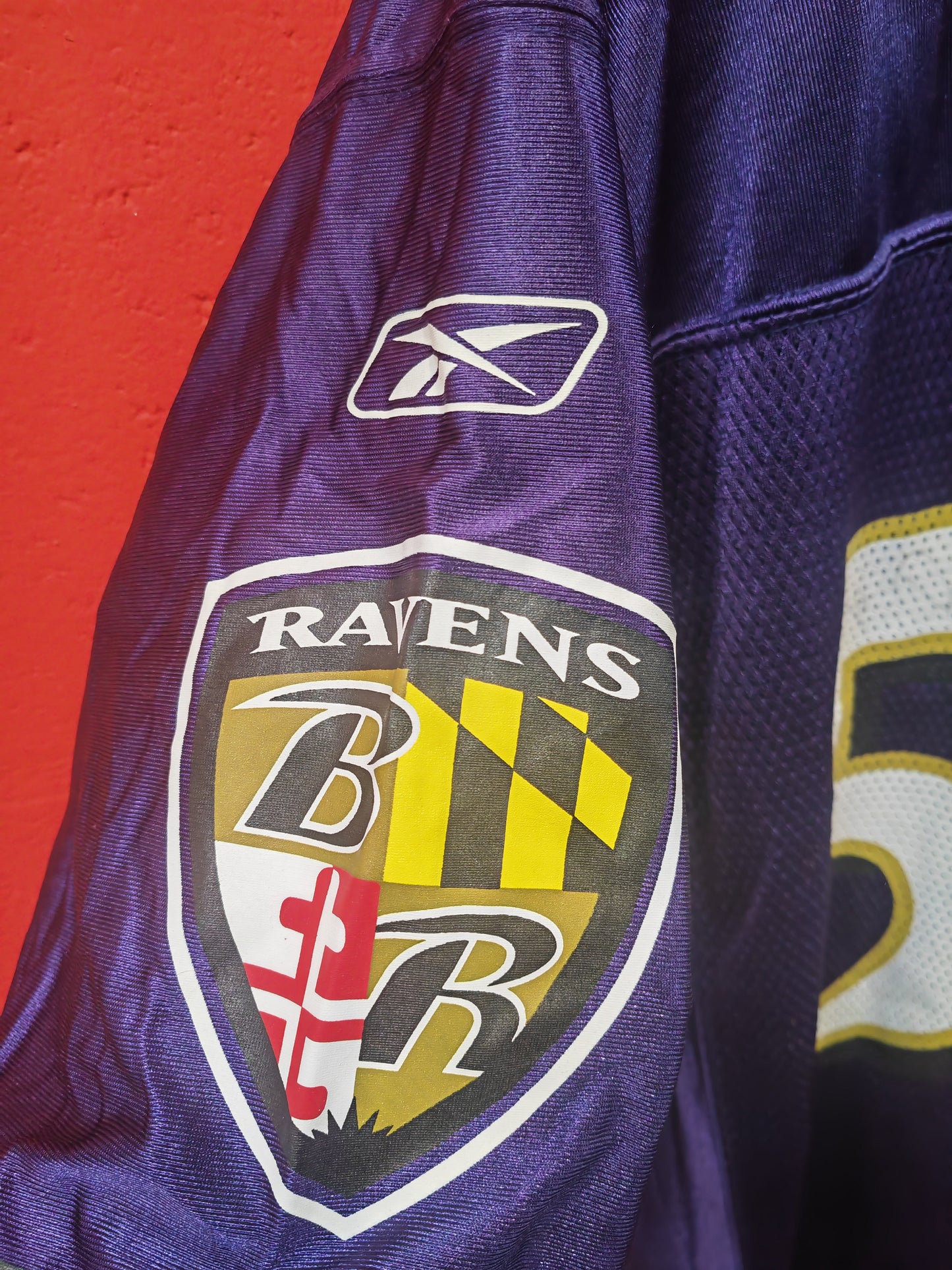 Reebok Baltimore Ravens NFL Jersey, #55 Suggs, Purple, Size Medium