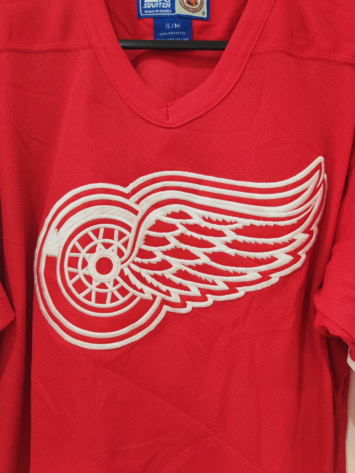 Youth Starter Detroit Red Wings NHL Jersey, Red, Size YS/M