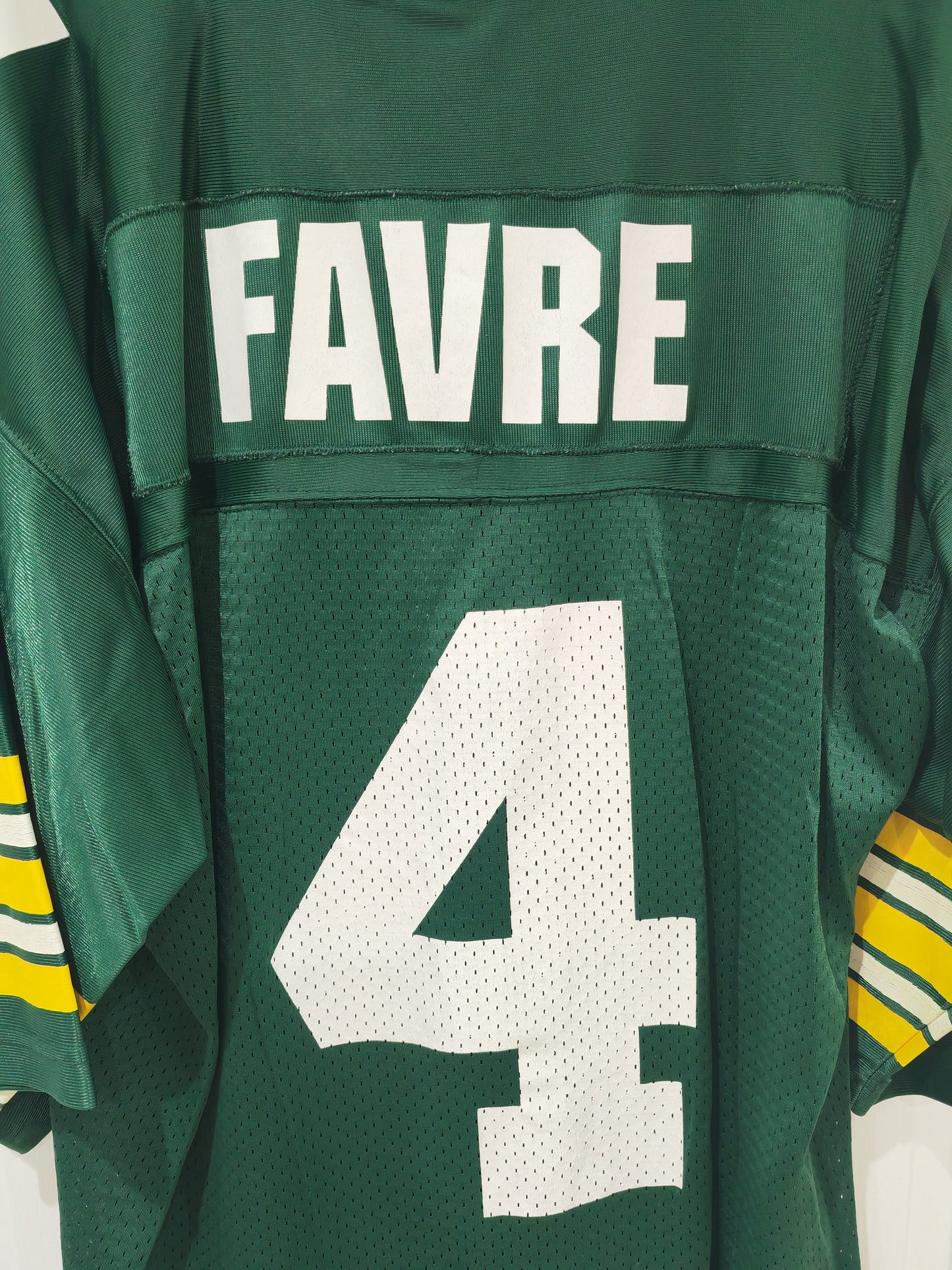 Starter Green Bay Packers NFL Jersey, #4 Favre, Green, Size XL