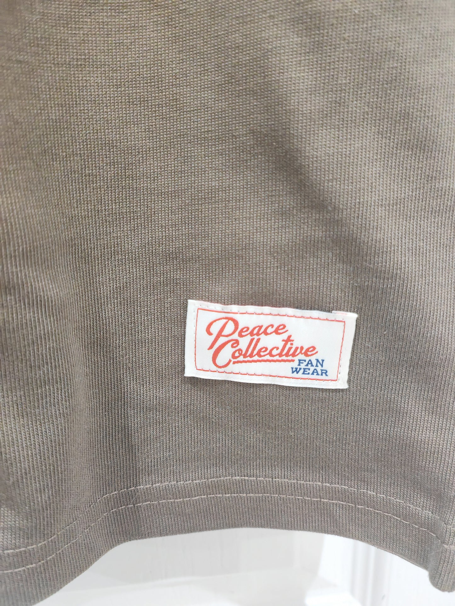 NFL Peace Collective Kansas City Chiefs Shirt Sleeve T Shirt, Brown, Size XL