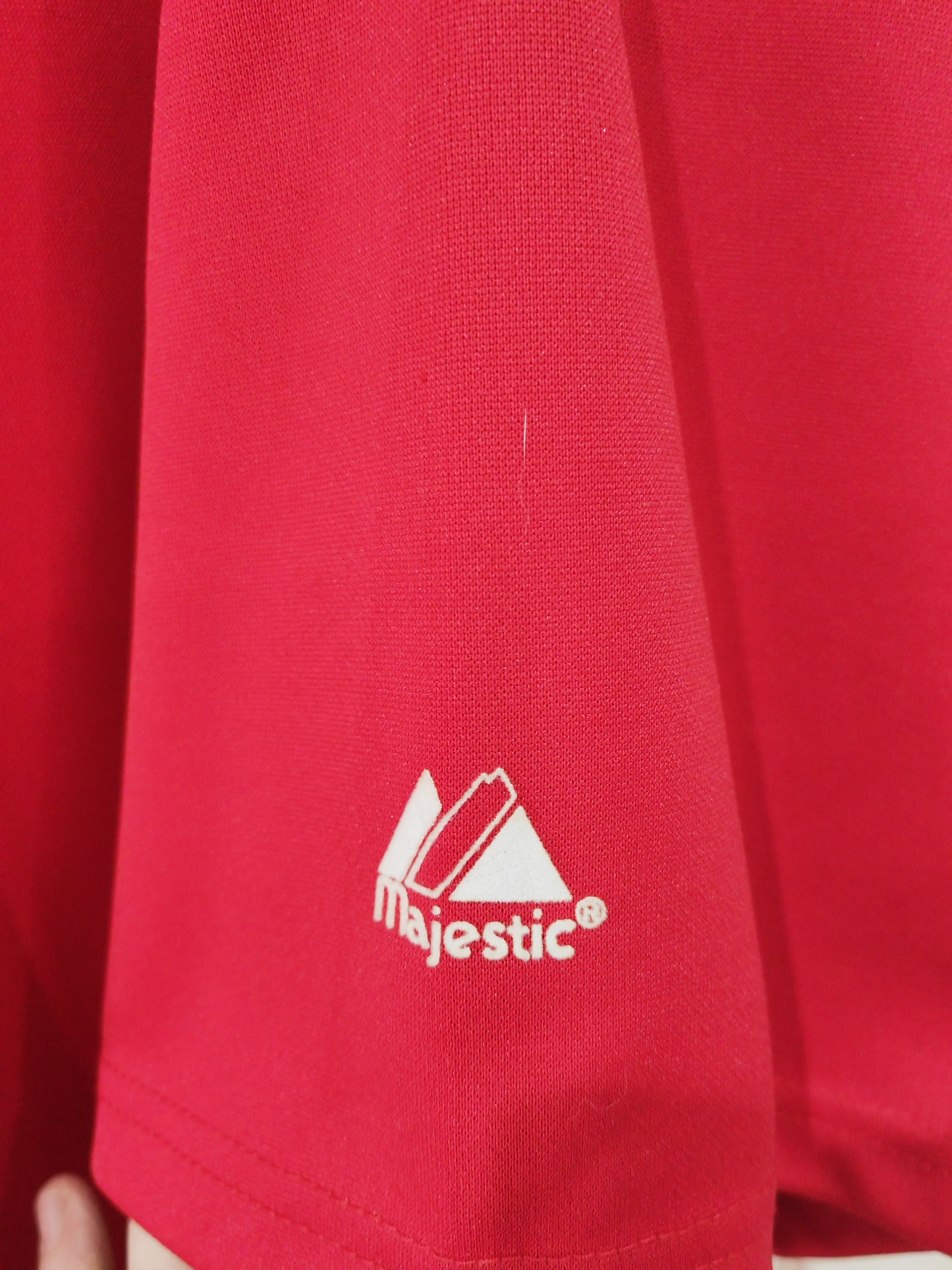 Majestic Philadelphia Phillies MLB Jersey, Red, Size XXL