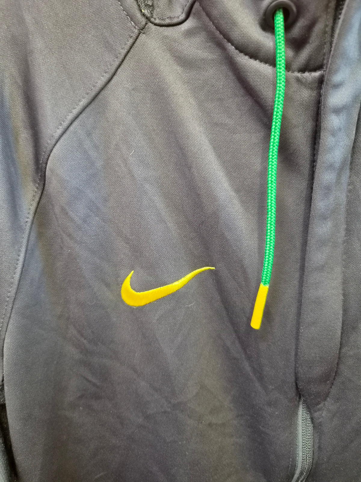 Nike Therma Fit Oregon Ducks NCAA Full Zip Hoodie, Grey, Size Medium
