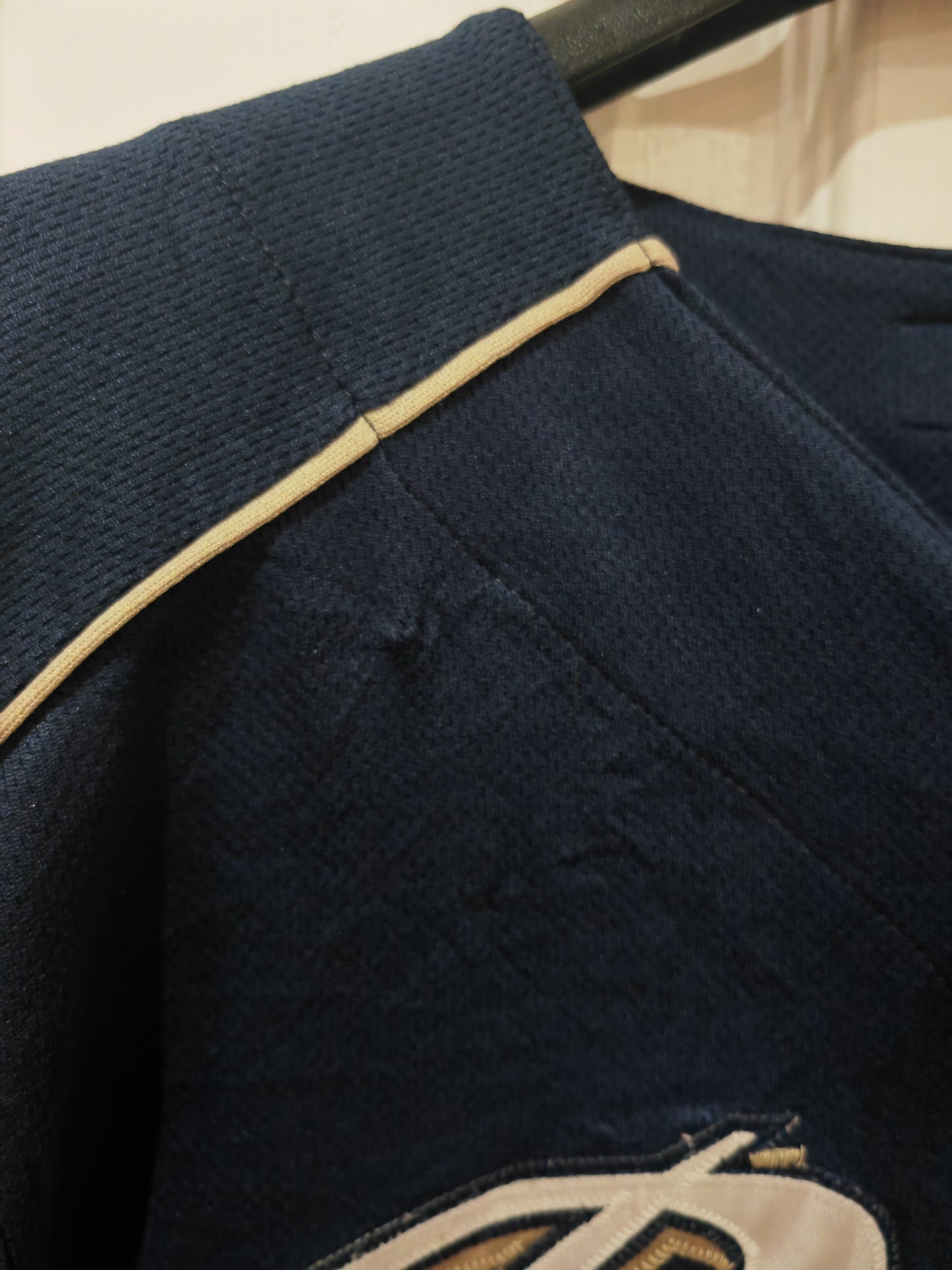 Majestic San Diego Padres MLB Baseball Jersey, #49 Sweeney, Navy Blue, Size XL