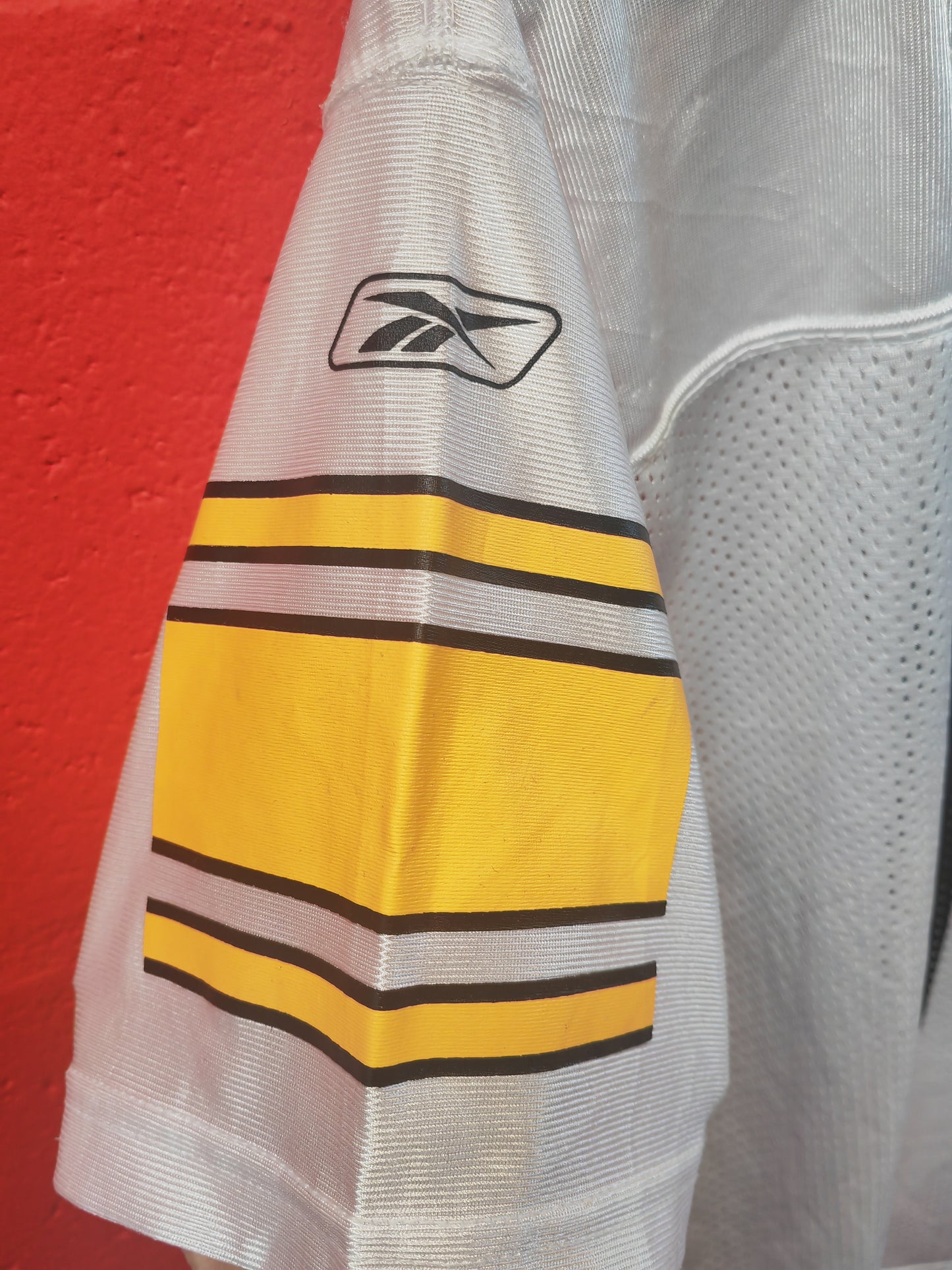 Youth Reebok Pittsburgh Steelers NFL Jersey, #10 Holmes, White, Size YL