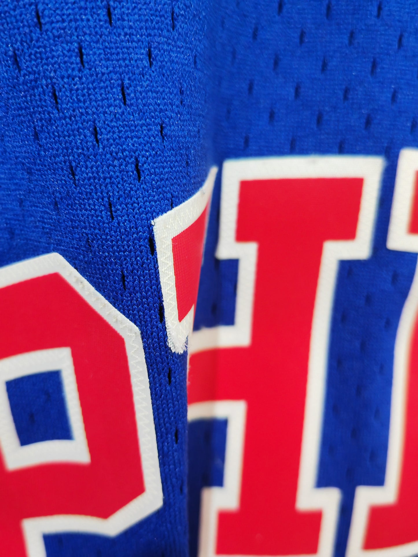Mitchell & Ness Philadelphia 76ers 1996/97 NBA Jersey, #3 Iverson, Blue, Size XL