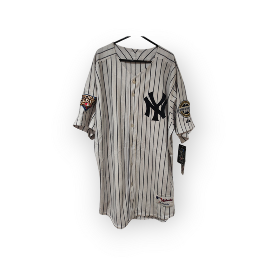Majestic New York Yankees Authentic 2009 World Series, Yankee Stadium Jersey, #2, 48/L-XL