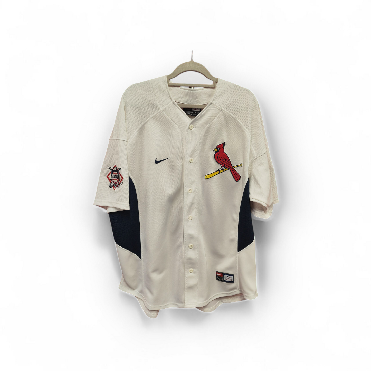 Nike St Louis Cardinals MLB Baseball Jersey, #5 Pujols, White, Size XL