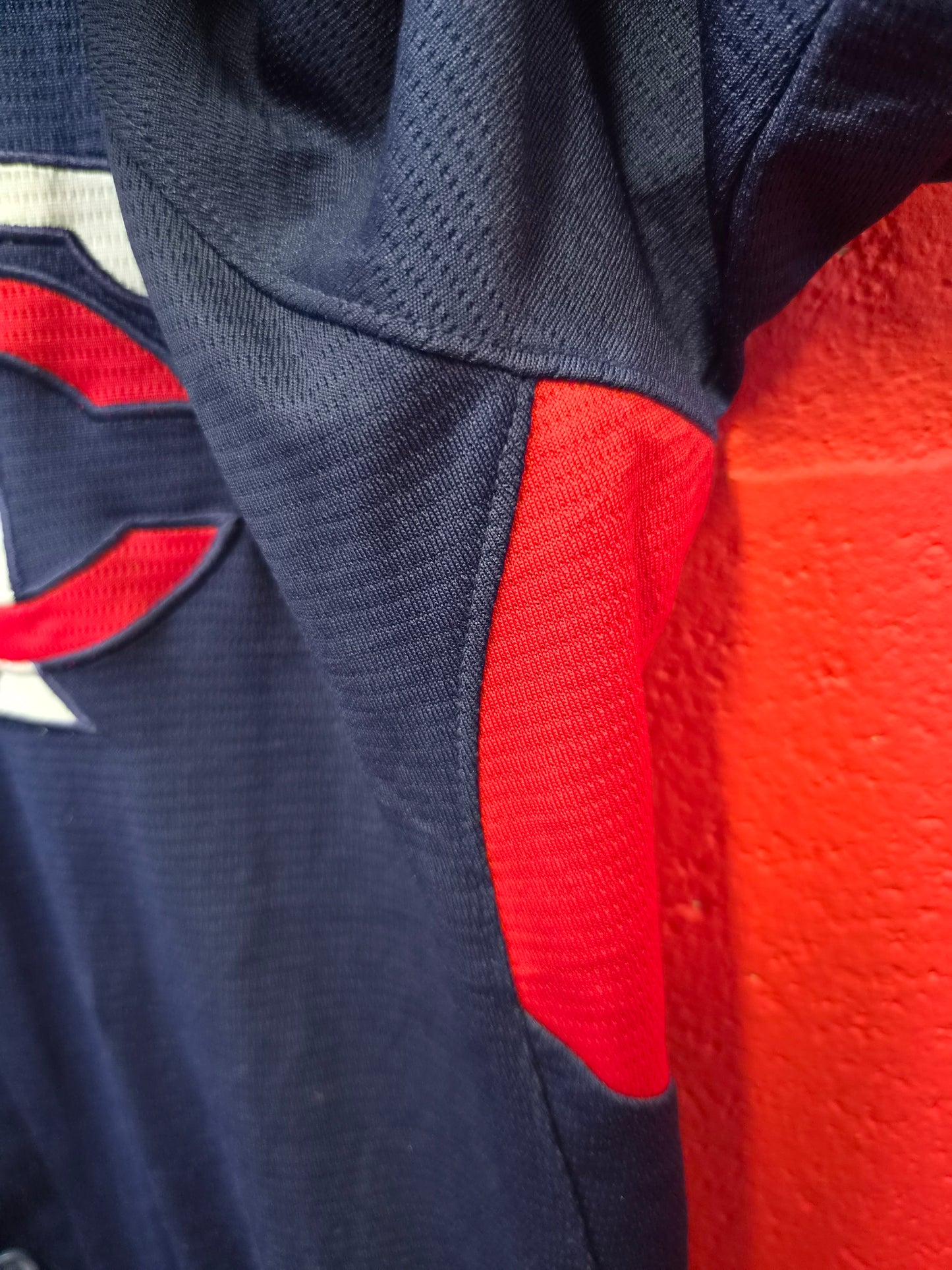 Majestic Minnestoa Twins MLB Jersey, #27 Hardy, Navy Blue, Size Large