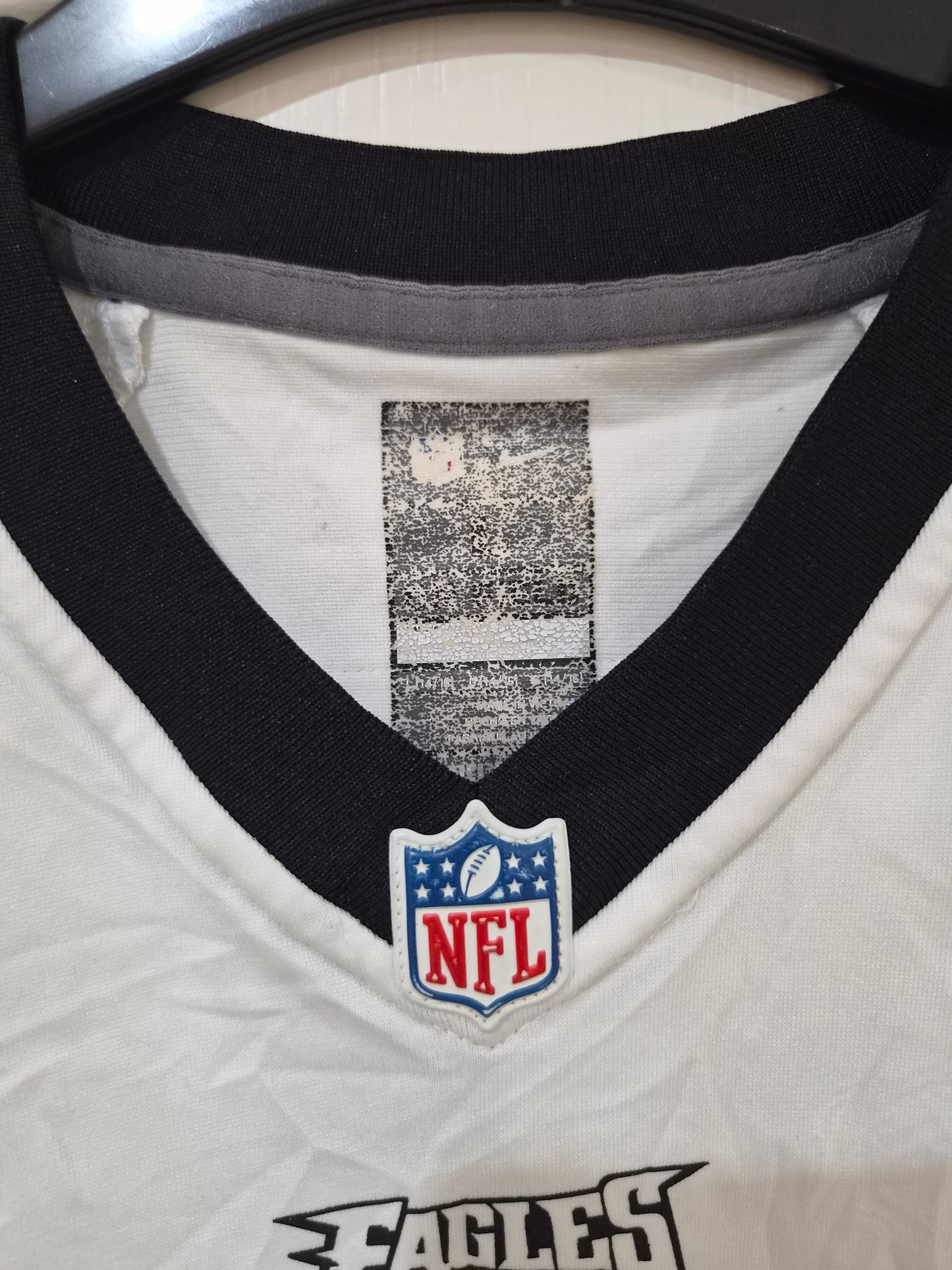 Youth Nike Philadelphia Eagles NFL Jersey, #11 Wentz, White, Size YL