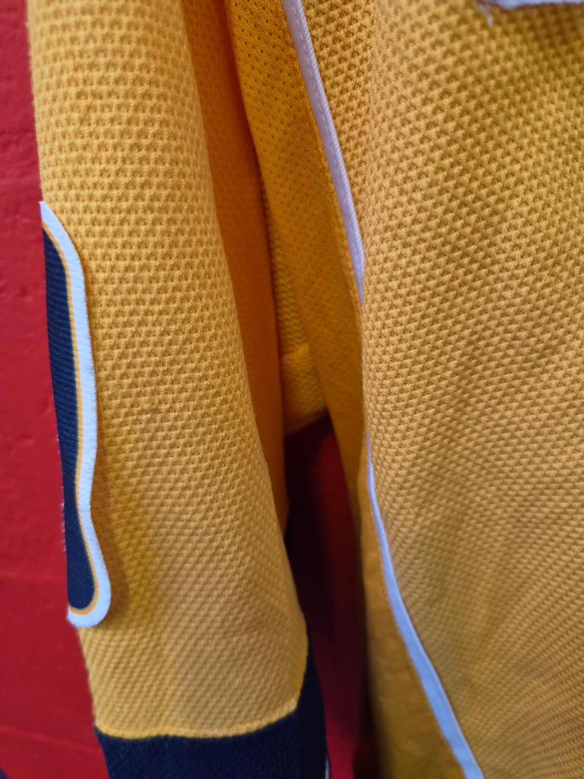 Reebok Nashville Predators NHL Ive Hockey Jersey, #10 Tucker, Yellow, Size Small