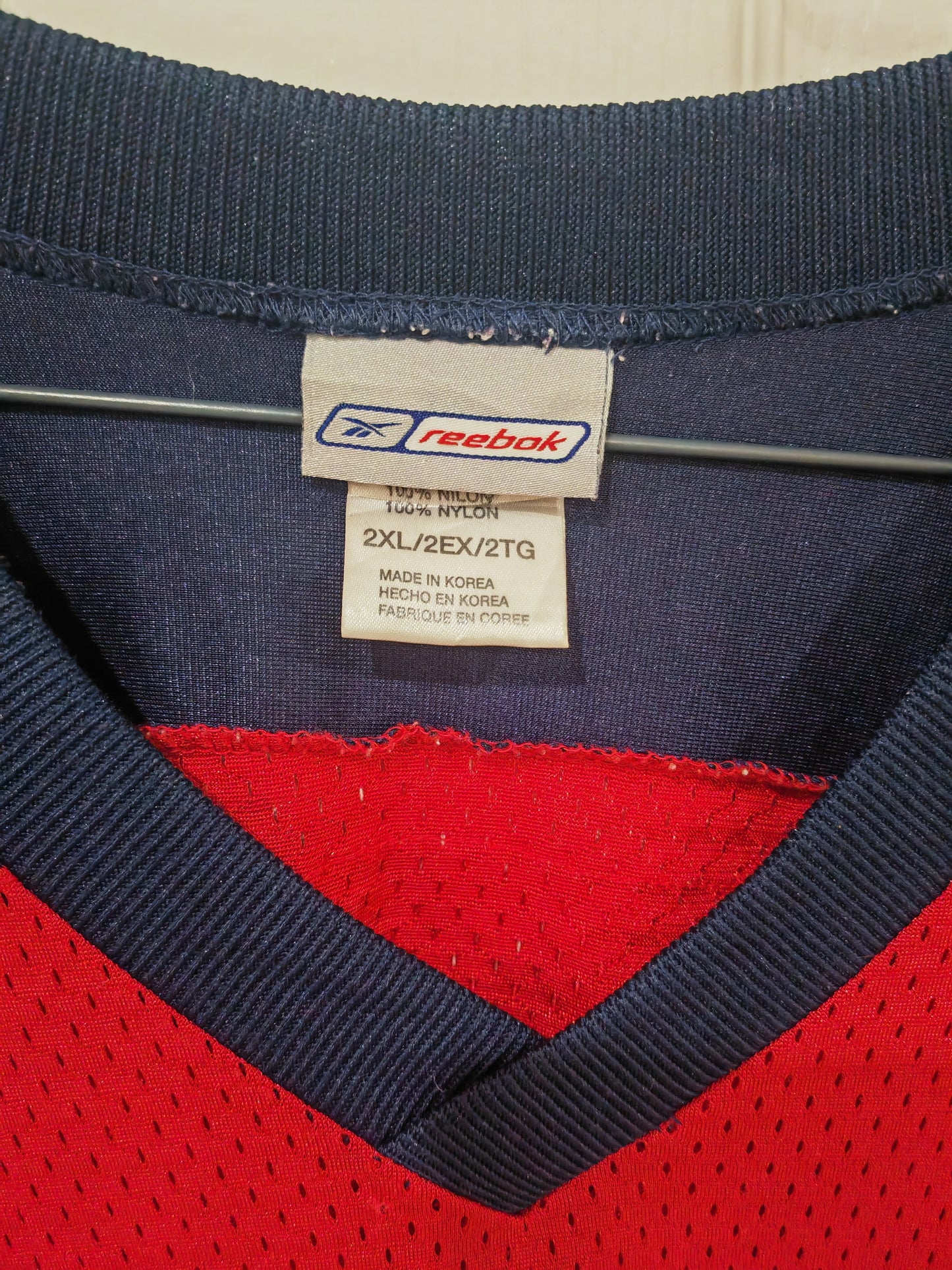 Reebok Tennessee Titans NFL Jersey, #27 George, Red, Size XXL