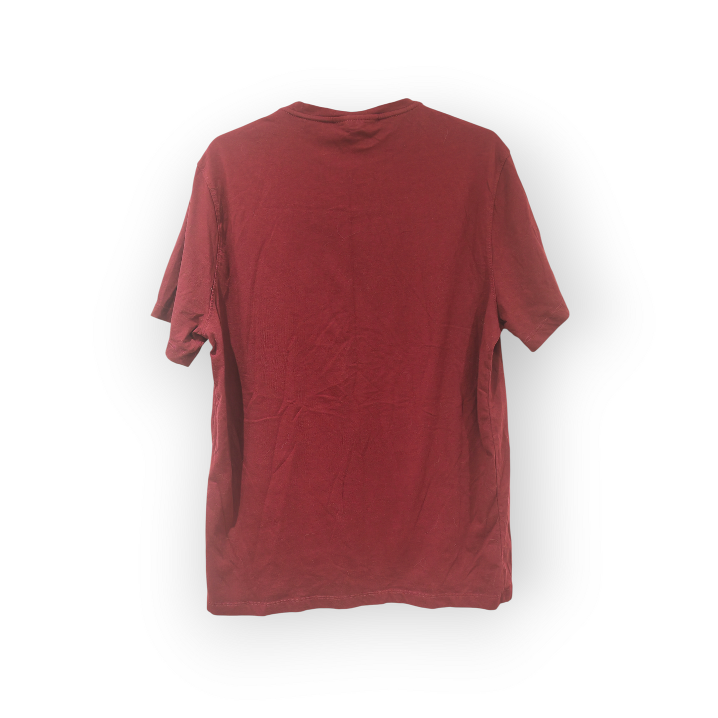 Michael Kors Short Sleeve T Shirt, Burgundy, Size Large