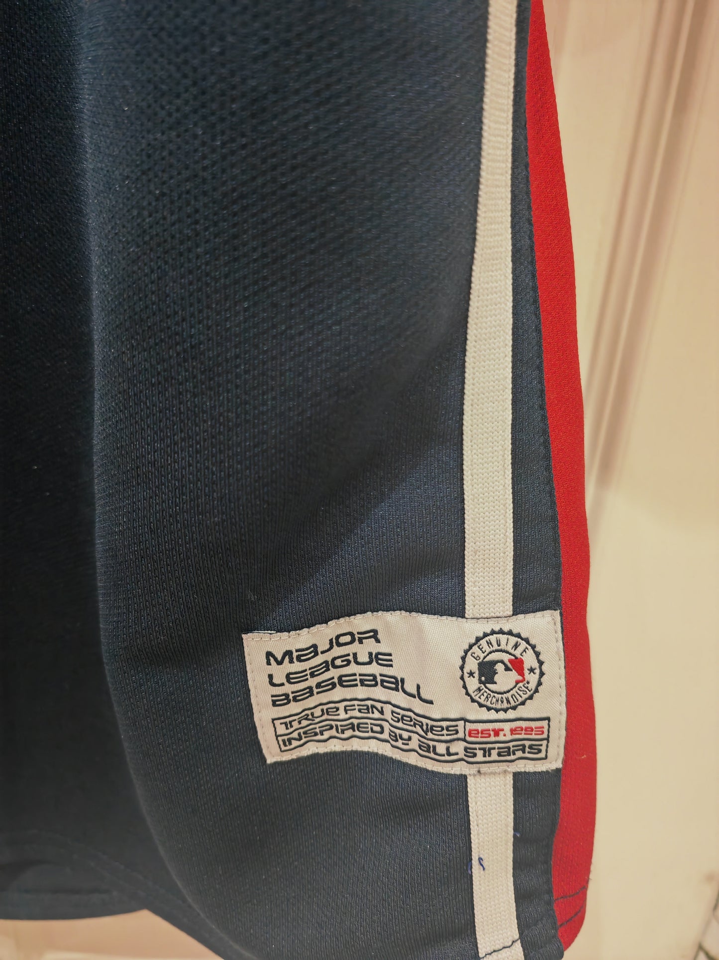 MLB True Fan Cleveland Indians/Guardians Baseball Jersey, #48 Hafner, Size XL