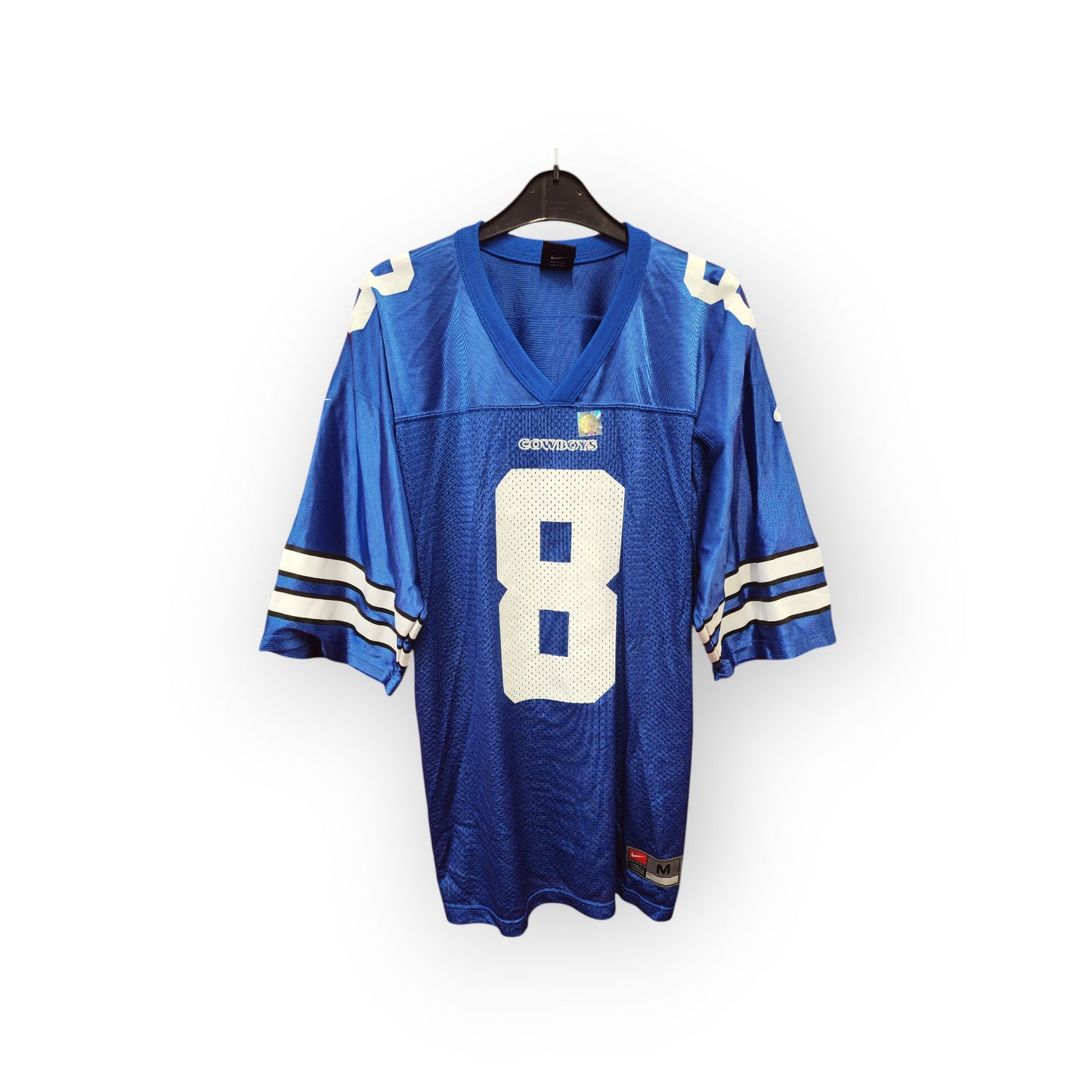 Nike Dallas Cowboys NFL Jersey, #8 Aikman, Blue, Size Medium