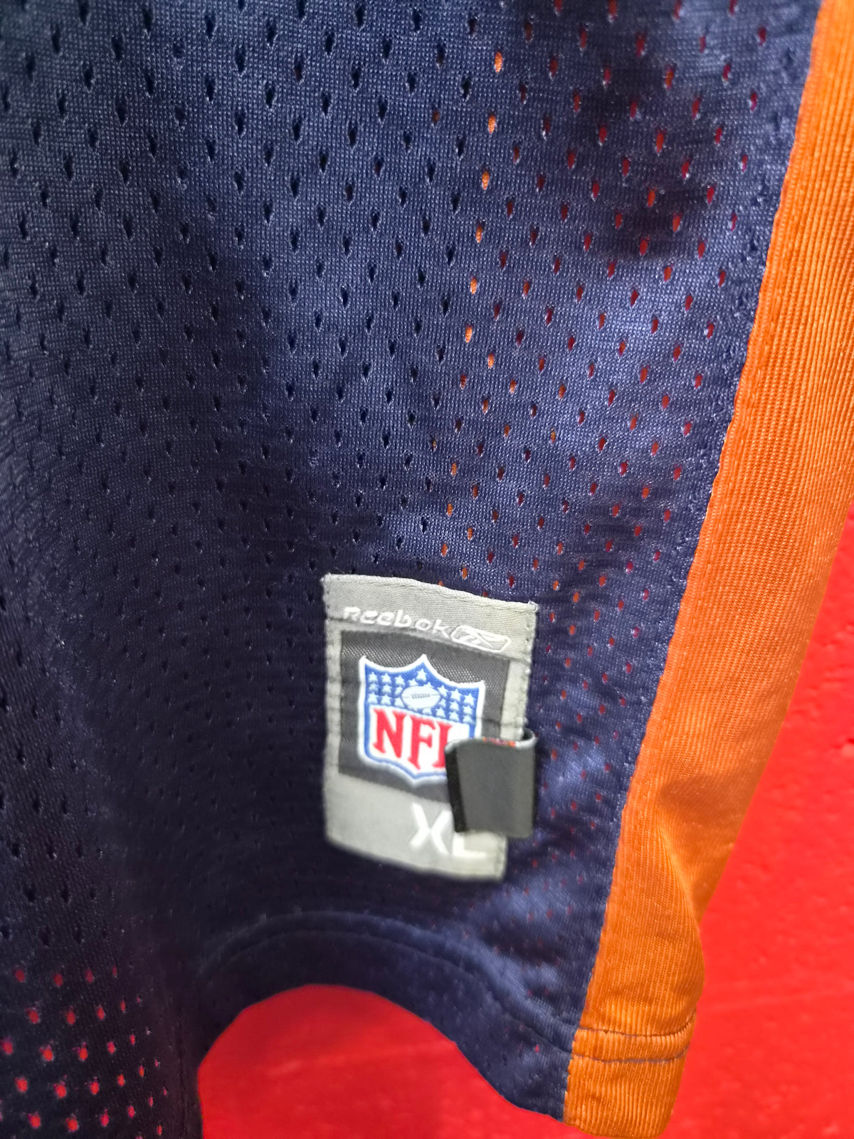 Youth Reebok Denver Broncos NFL Jersey, #24 Bailey, Navy, Size YXL