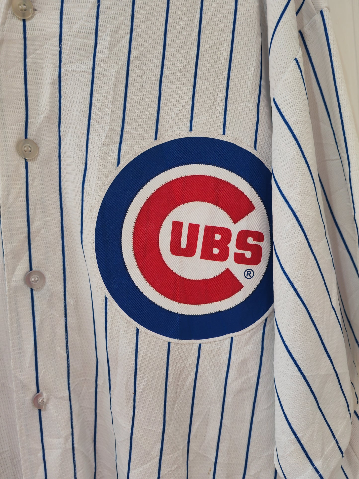 Majestic Chicago Cubs MLB Jersey, #17 Bryant, White, Size XXL