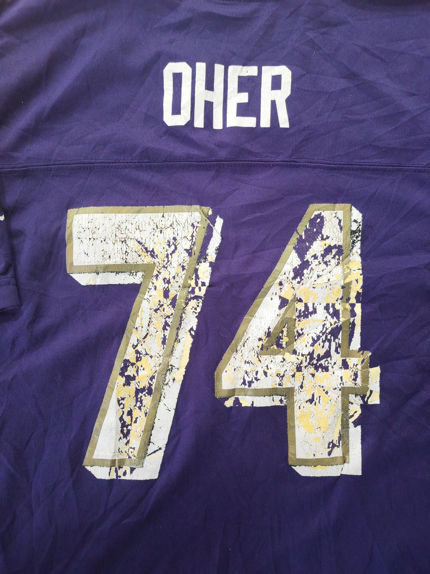 Youth NFL Baltimore Ravens Jersey, #74 Other, Purple, Size YL