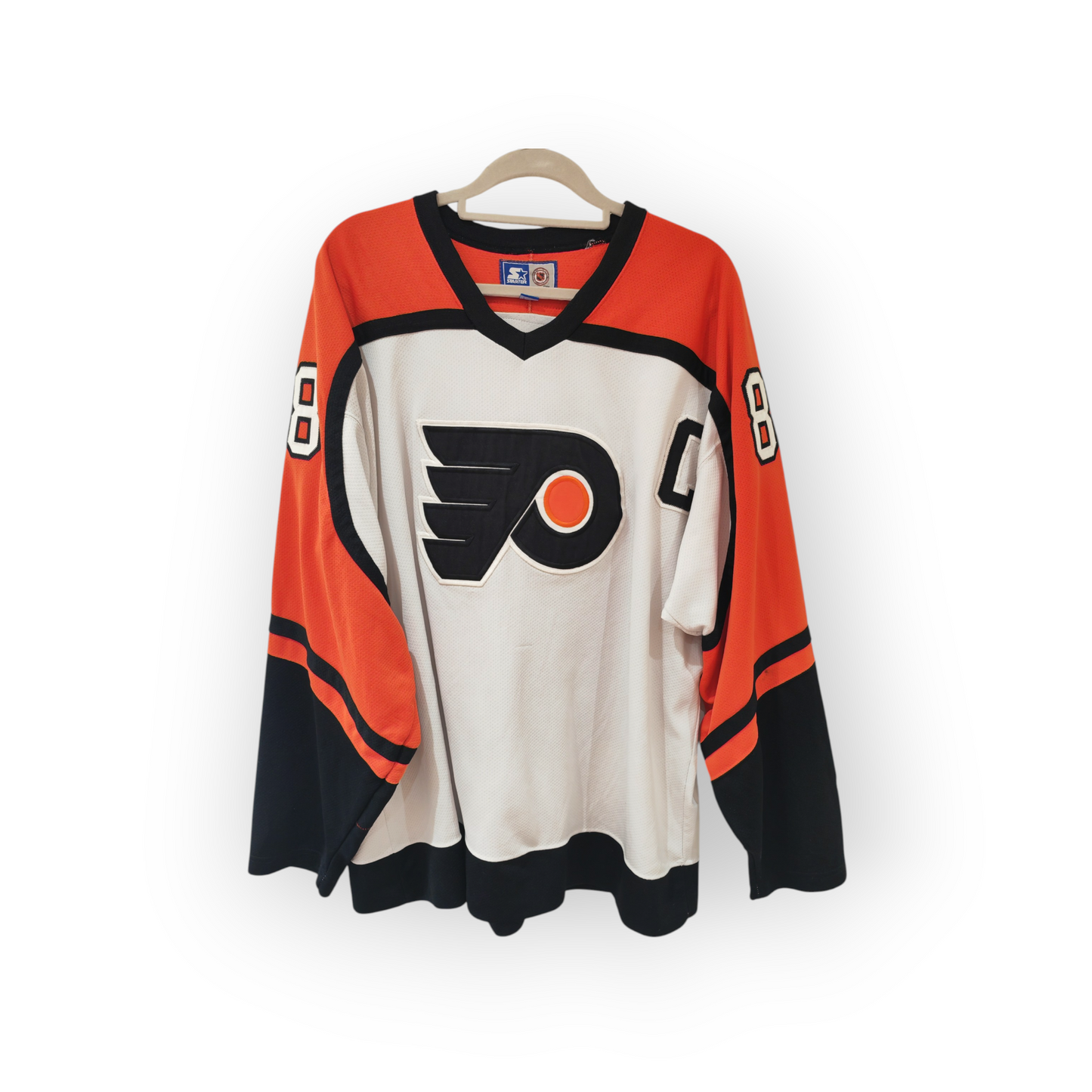 Starter Philadelphia Flyers NHL Jersey, #88 Lindros, White, Size XXL