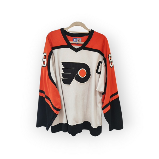 Starter Philadelphia Flyers NHL Jersey, #88 Lindros, White, Size XXL