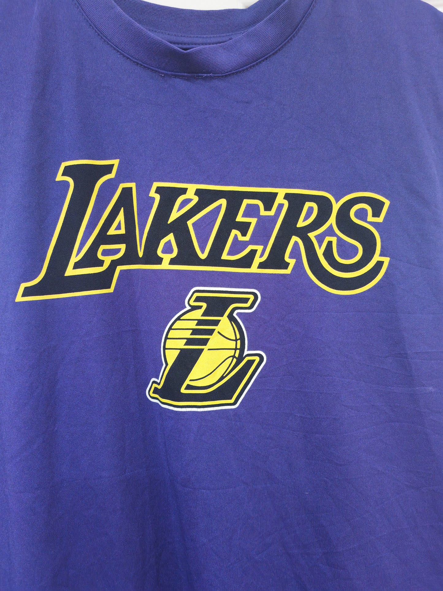 NBA Los Angeles Lakers NBA Vest, #23 James, Purple/Black, Size Medium