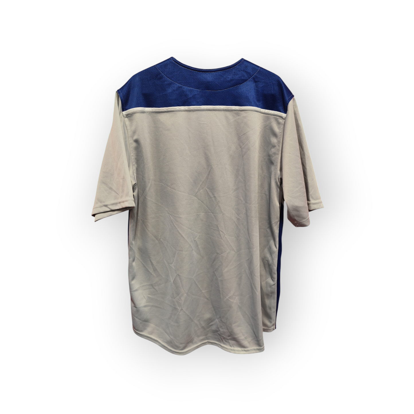 MLB Dynasty Series Kansas City Royals Jersey, Grey/Blue, Size Large