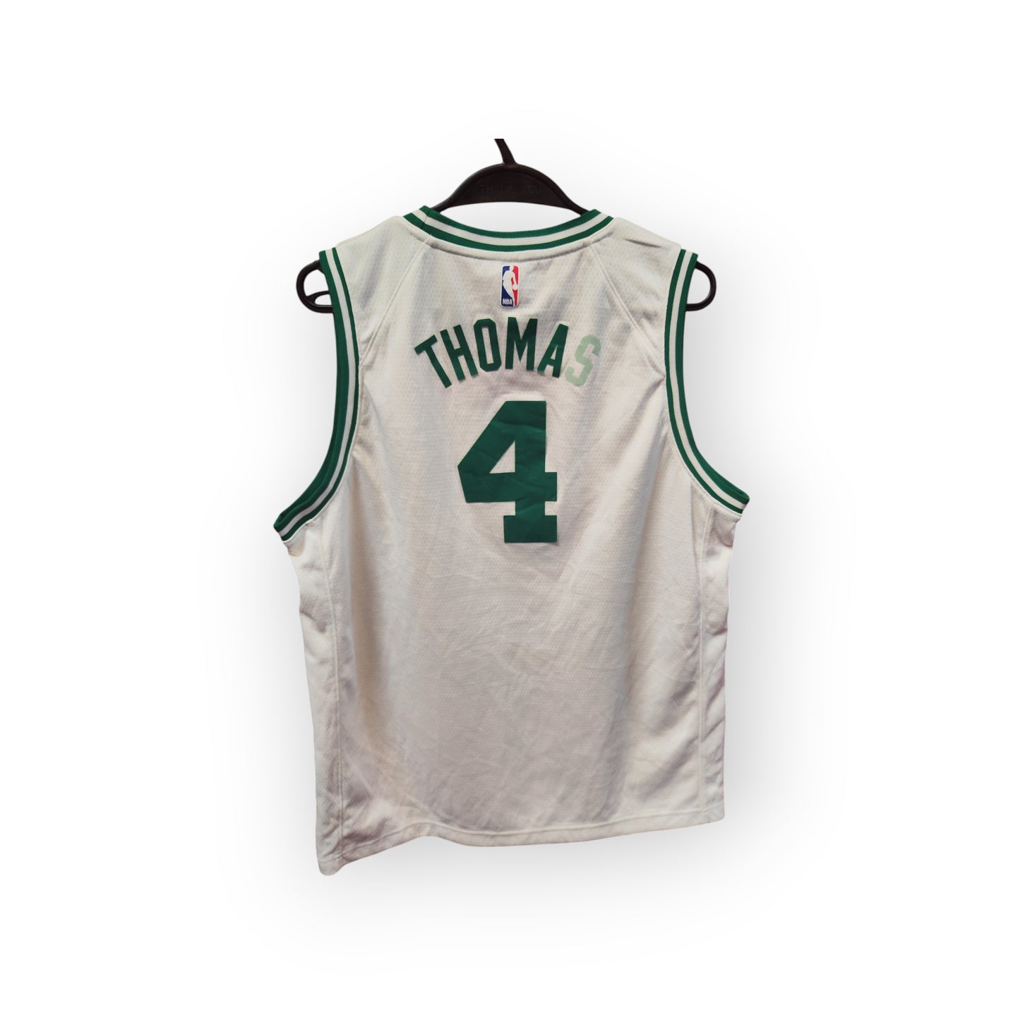 Youth Nike Boston Celtics NBA Jersey, #4 Thomas, White, Size YXL