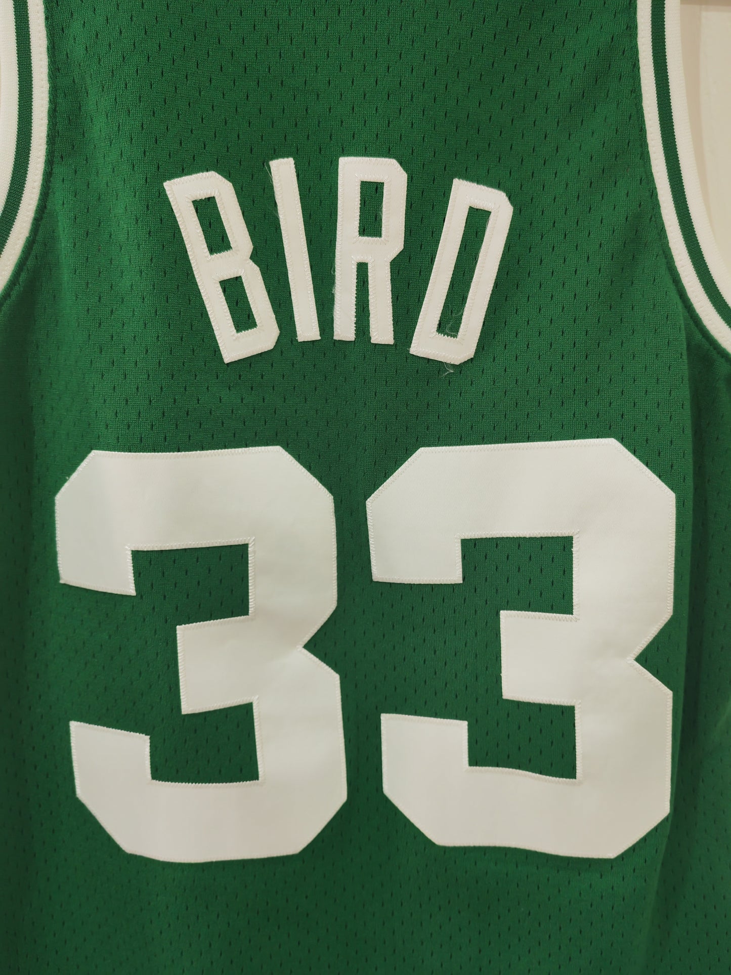 Mitchell & Ness Boston Celtics 1985-86 NBA Jersey, #33 Bird, Green, Size Small