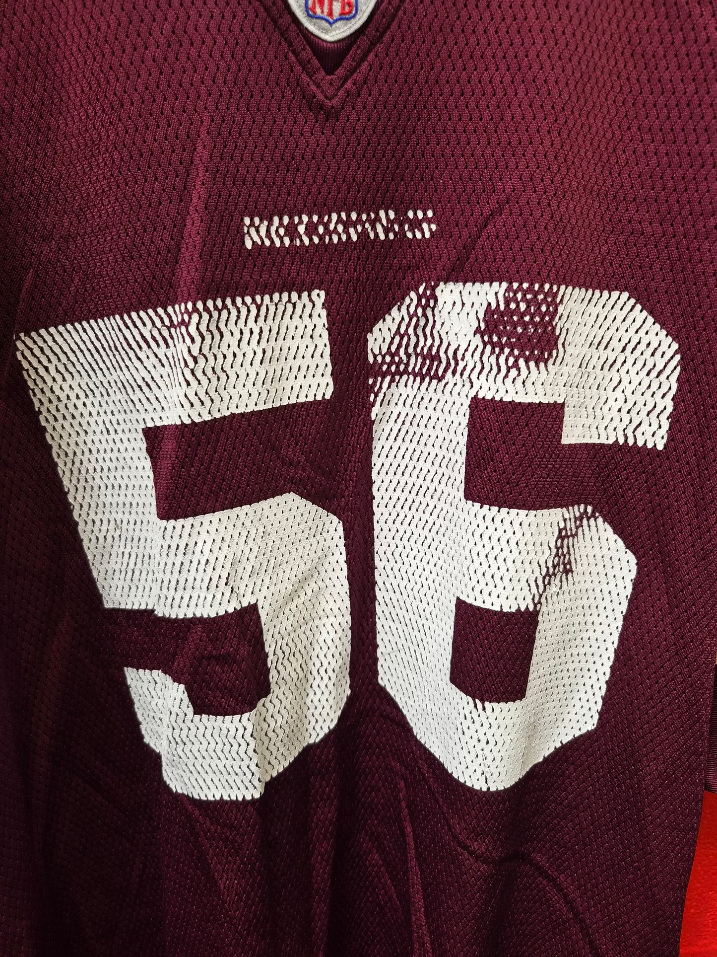 Reebok Washington Redskins NFL Jersey, #56 Arrington, Burgundy, Size XXL