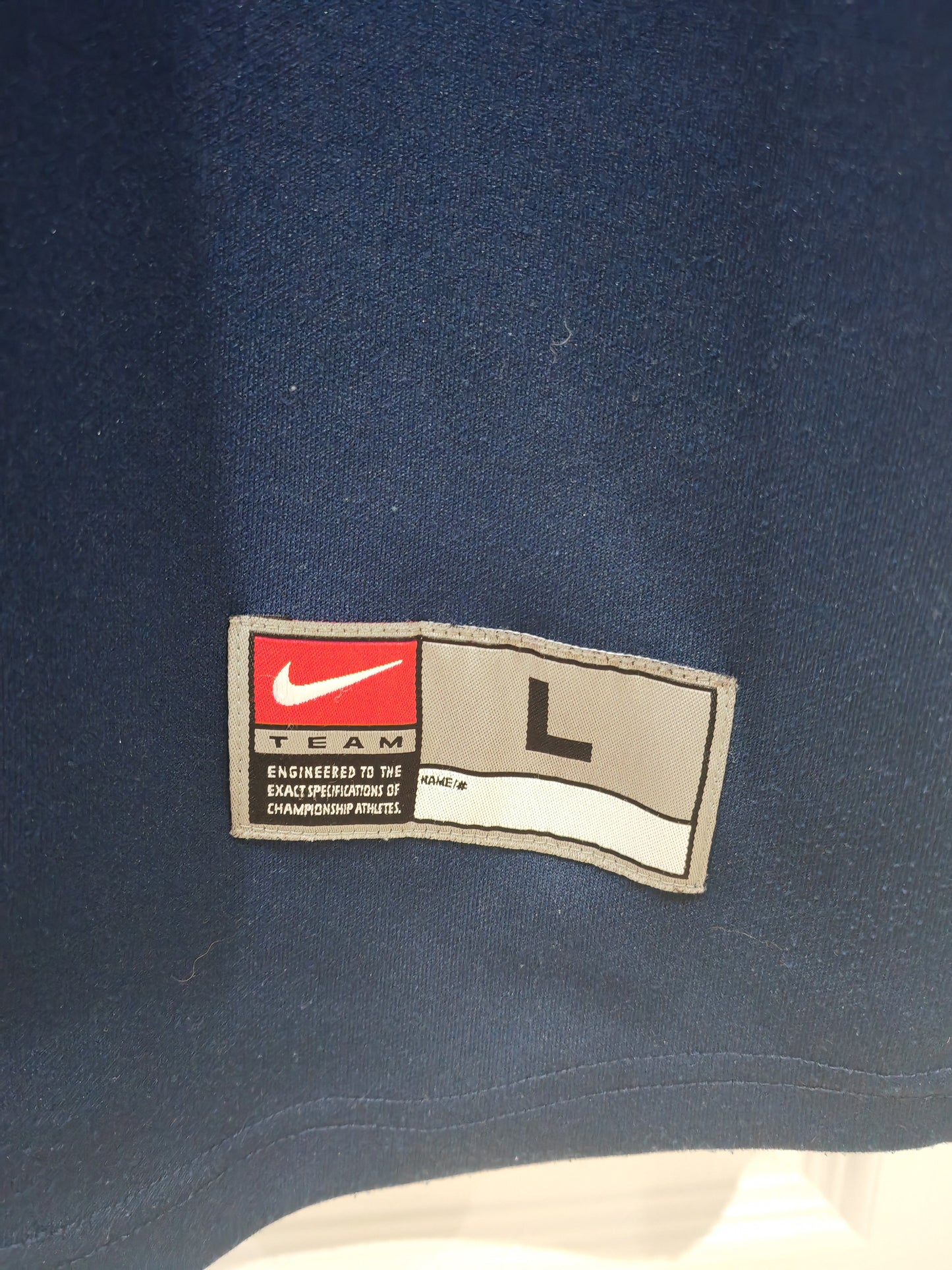 Nike Dallas Mavericks Baseball Style Jersey, #4 Finley, Navy Blue, Size Large