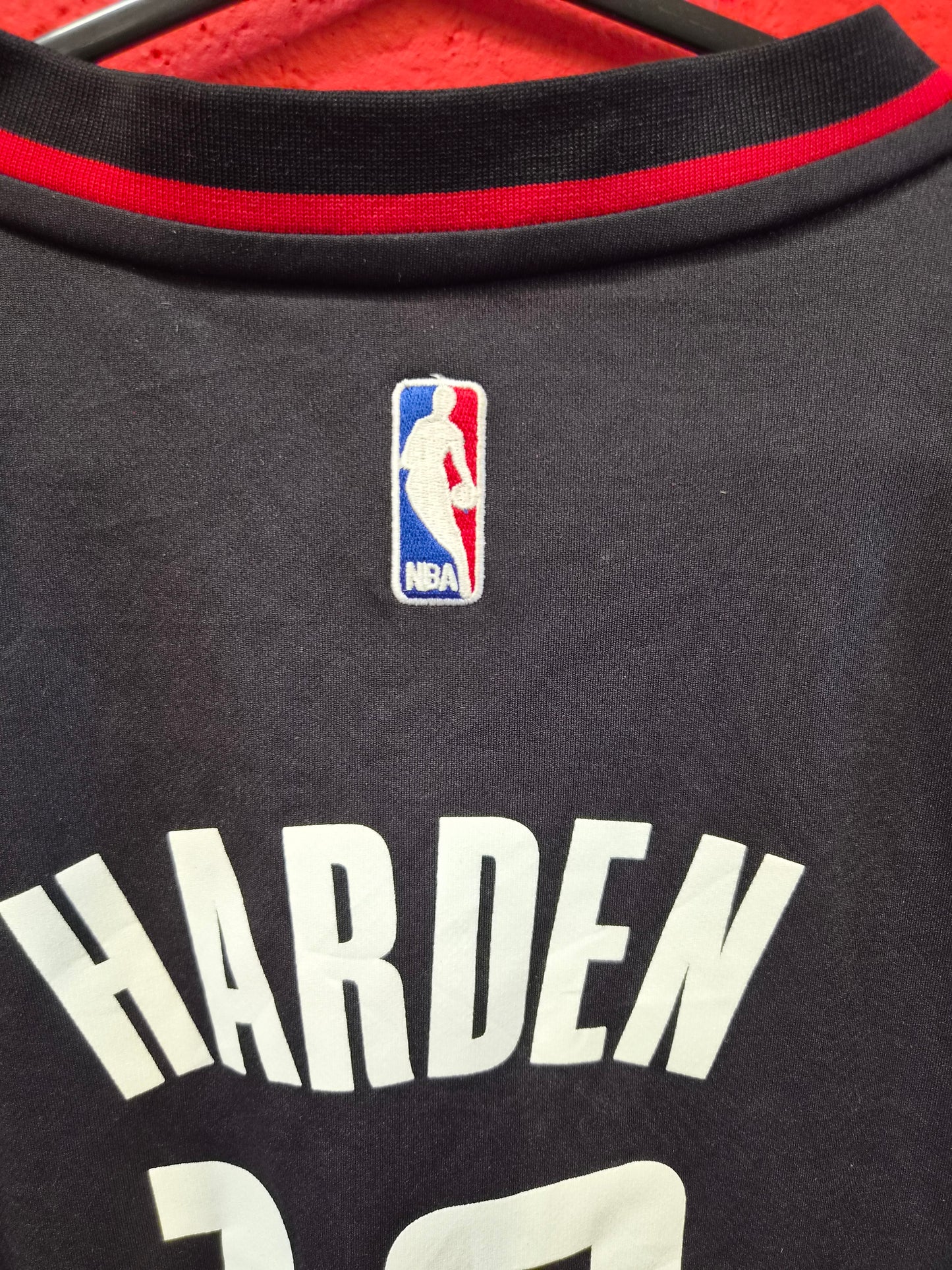 Adidas Houston Rockets NBA Jersey, #13 Harden, Black, Size Medium