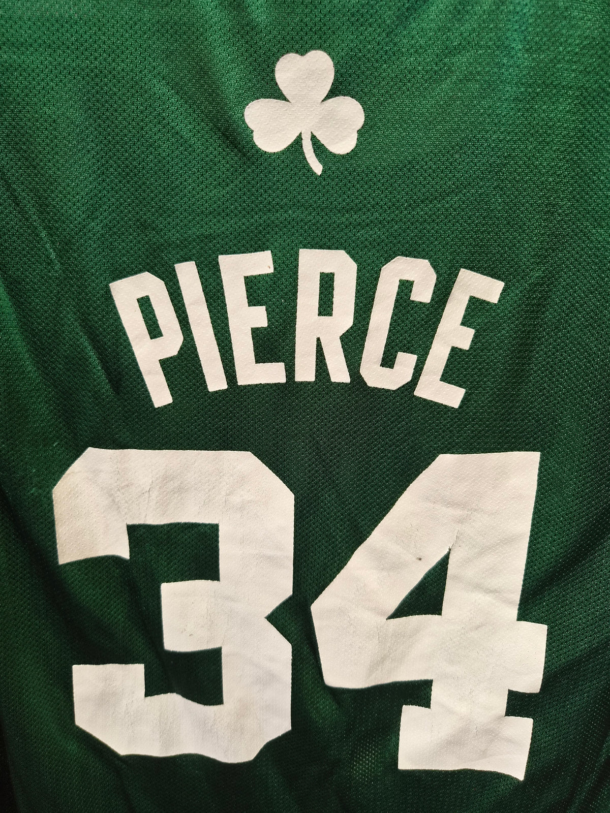 Adidas Boston Celtics NBA Jersey, #34 Pierce, Green, Size Large