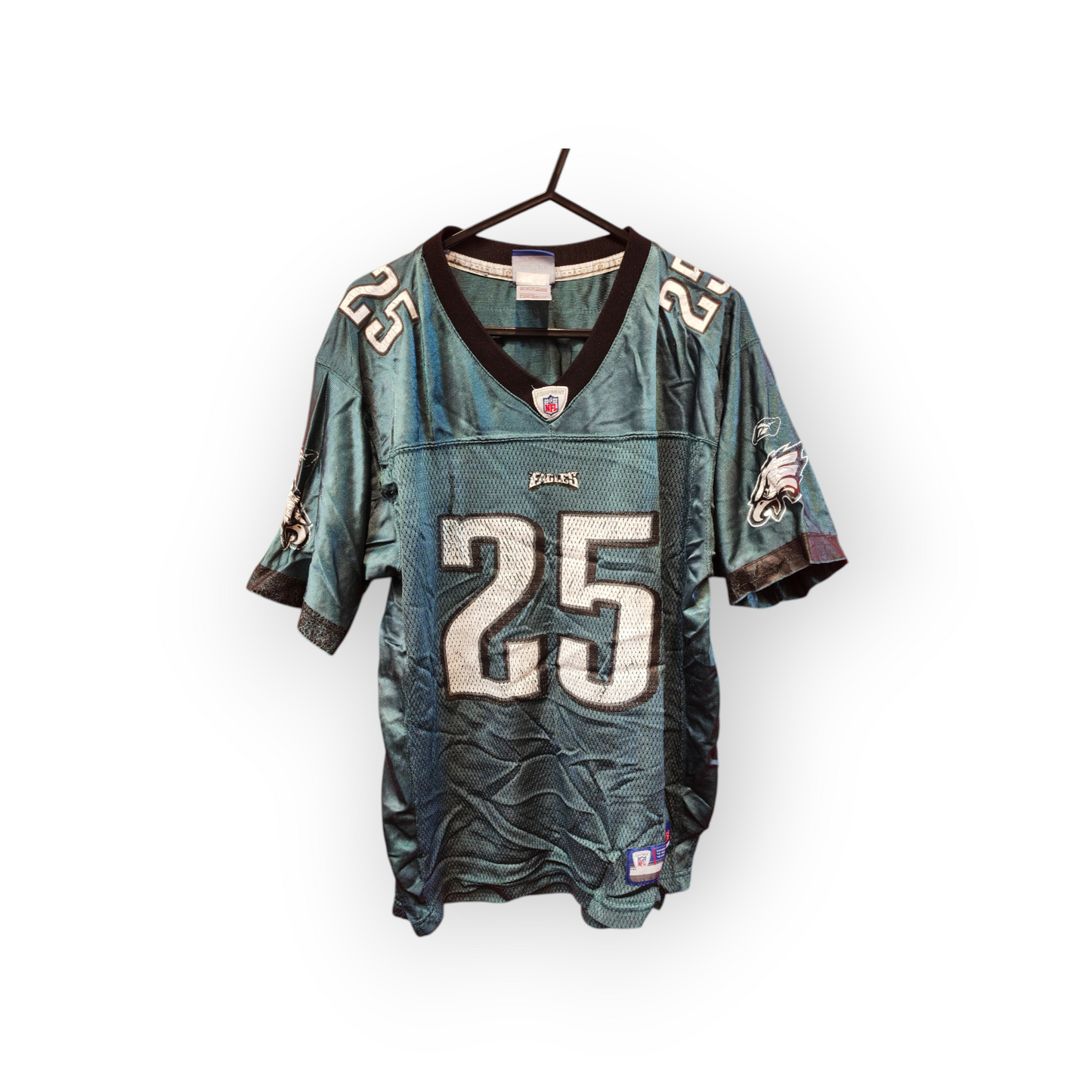 Youth Reebok Philadelphia Eagles NFL Jersey, #25 McCoy, Green, Size YXL