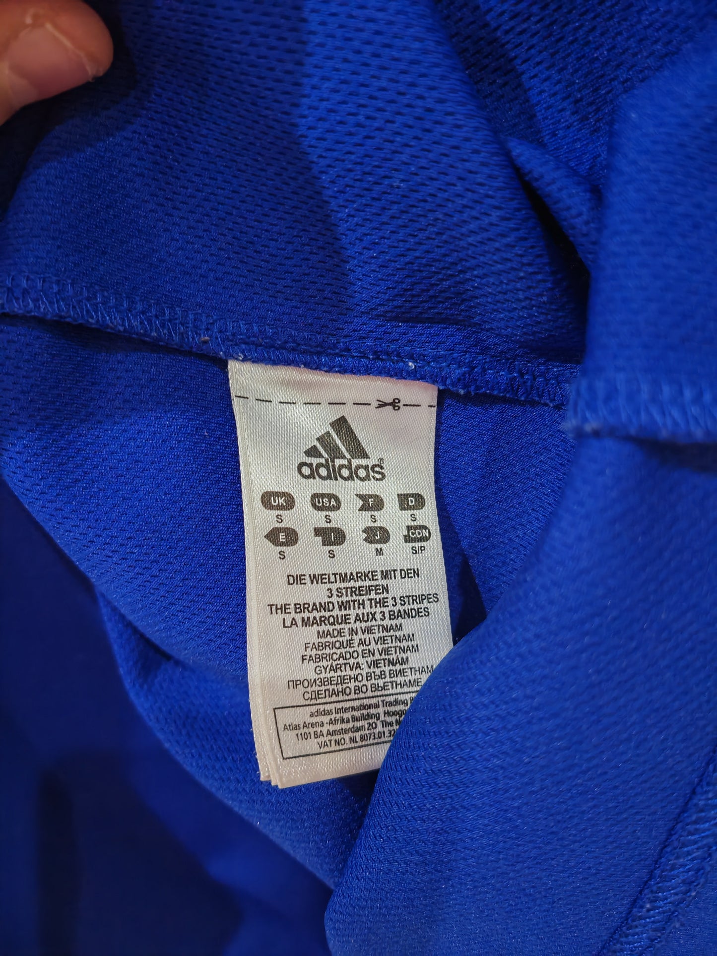 Adidas New York Knicks NBA Jersey, #5 Kidd, Blue, Size Small