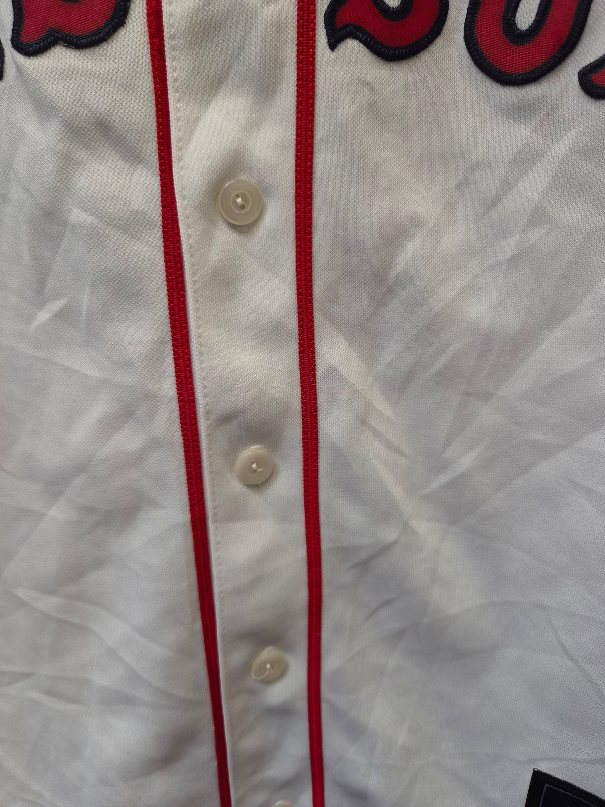 Youth Majestic Boston Red Sox Baseball Jersey, #58 Papelbon, White, Size YL
