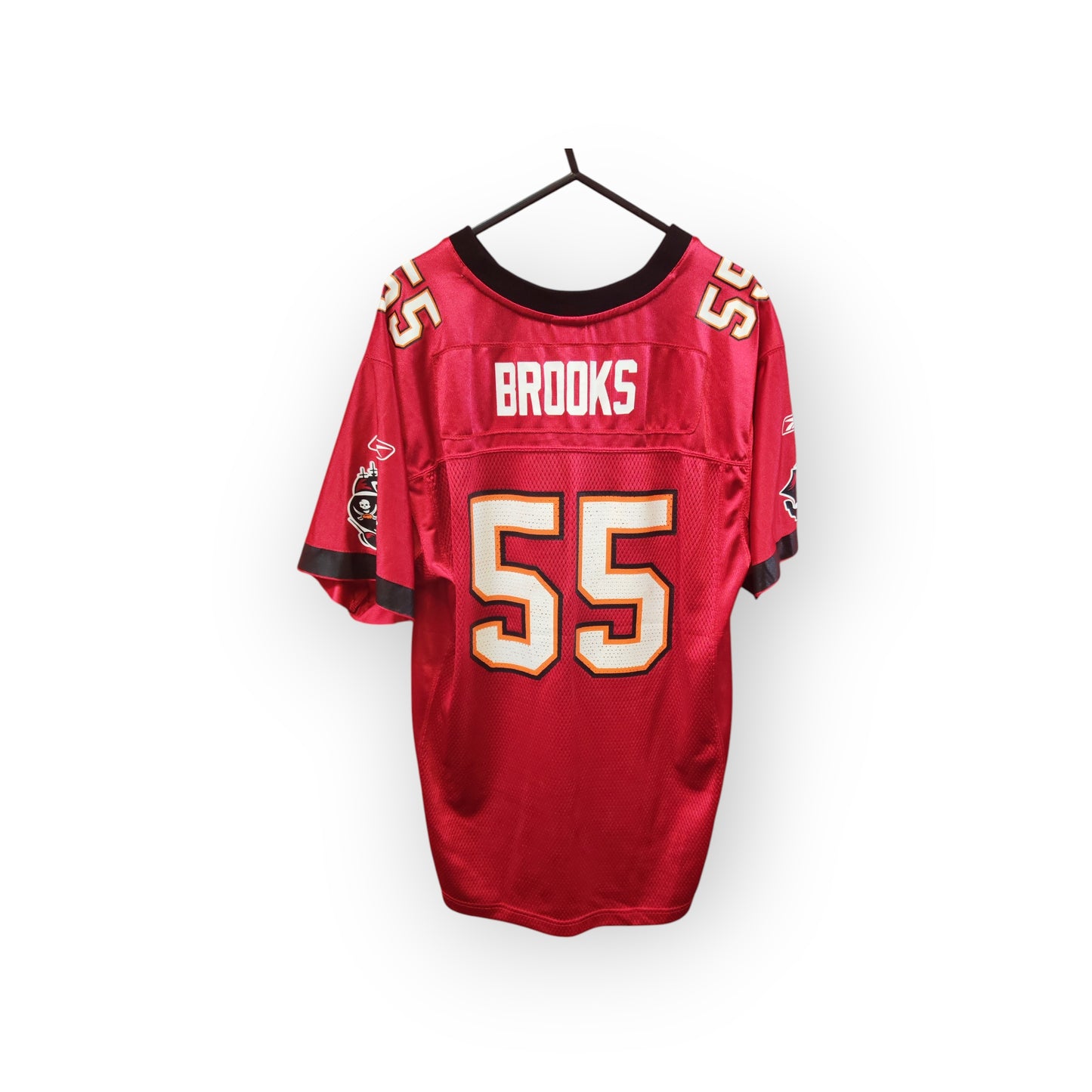 Youth Reebok Tampa Bay Buccaneers NFL Jersey, #55 Brooks, Red, Size YXL