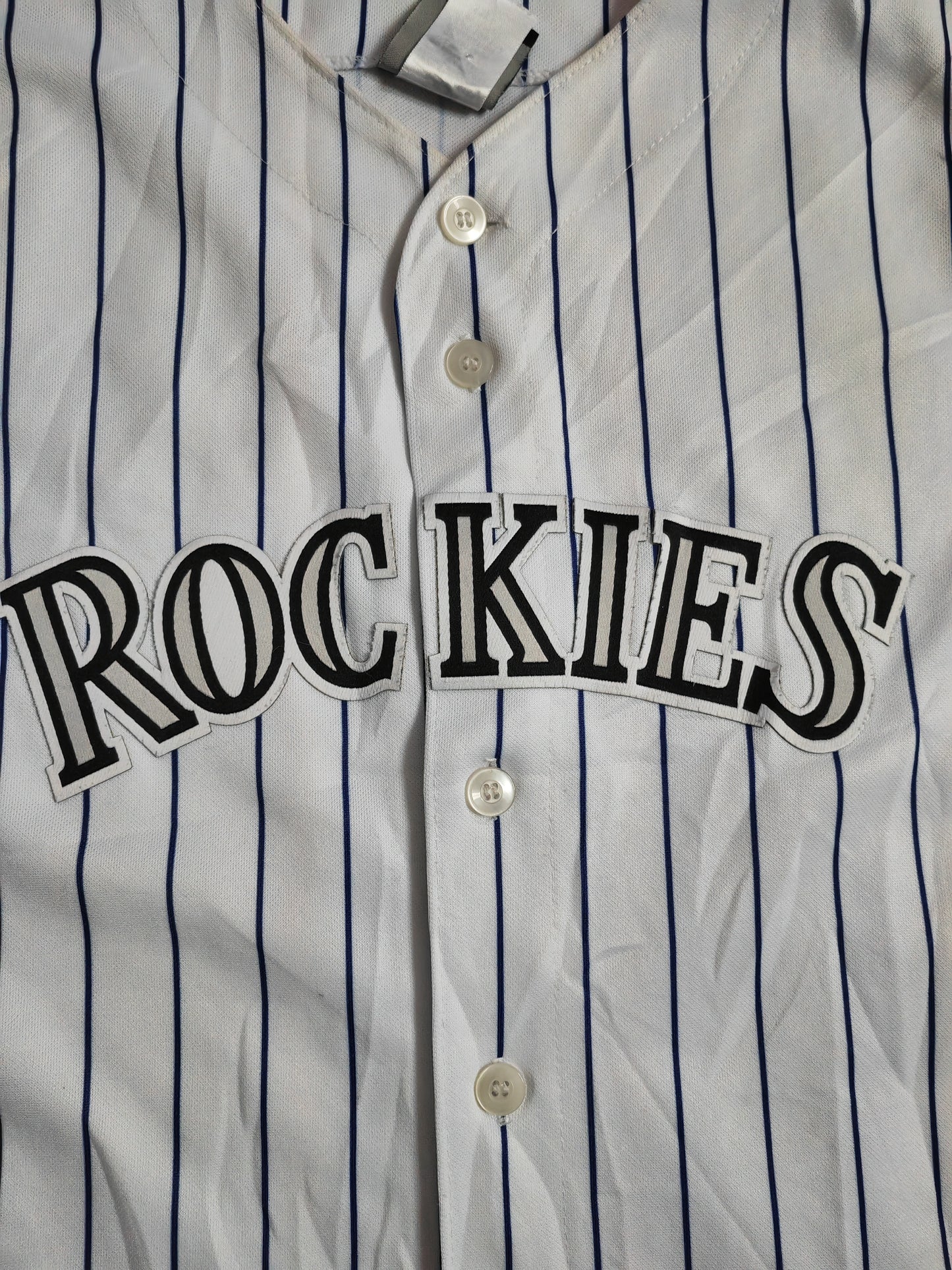 Youth Majestic Colorado Rockies MLB Baseball Jersey, #2 Tulowitzki, Size YM