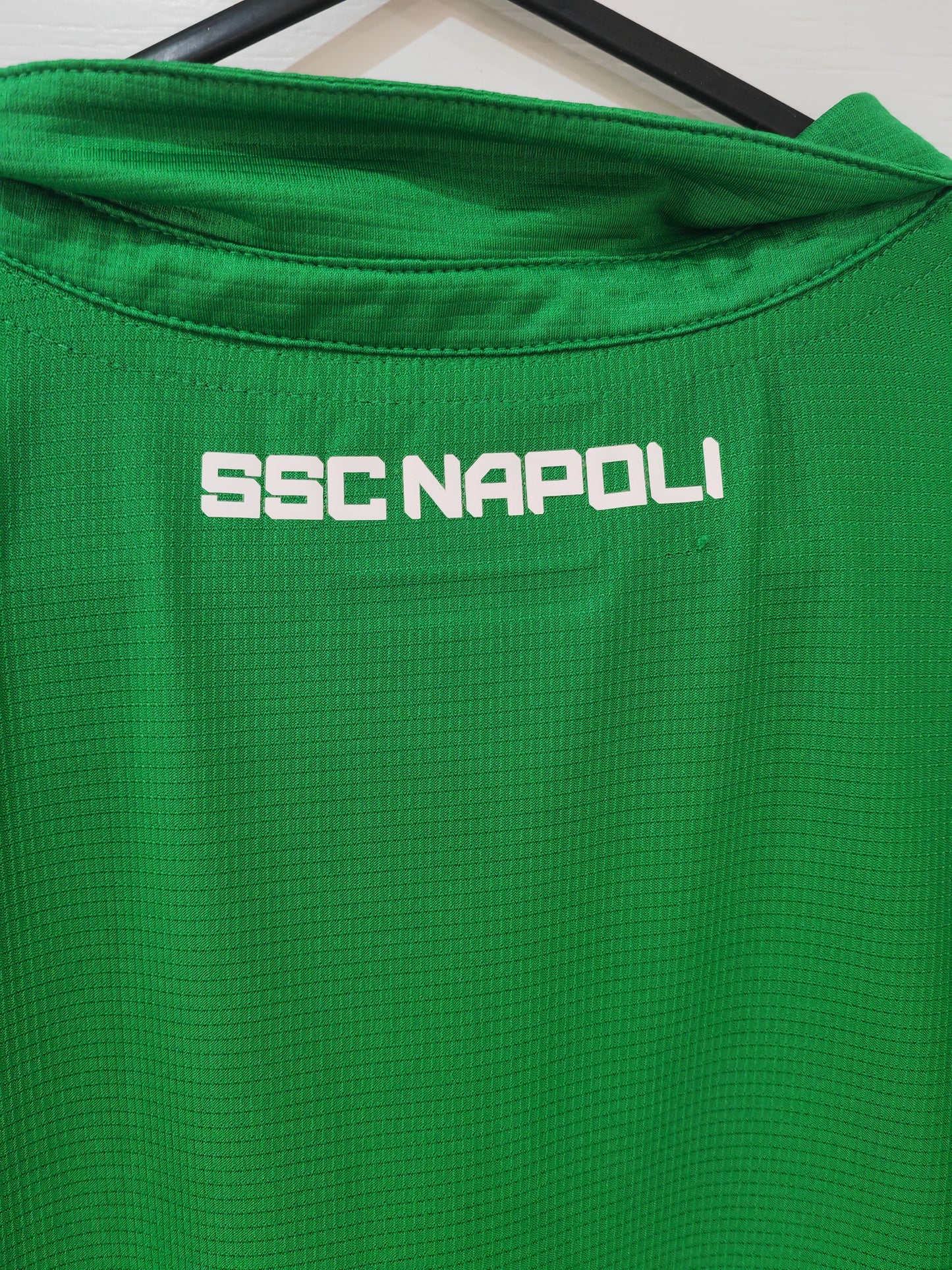 Kappa Napoli Short Sleeve Goalkeeper Shirt, Green, Size Large