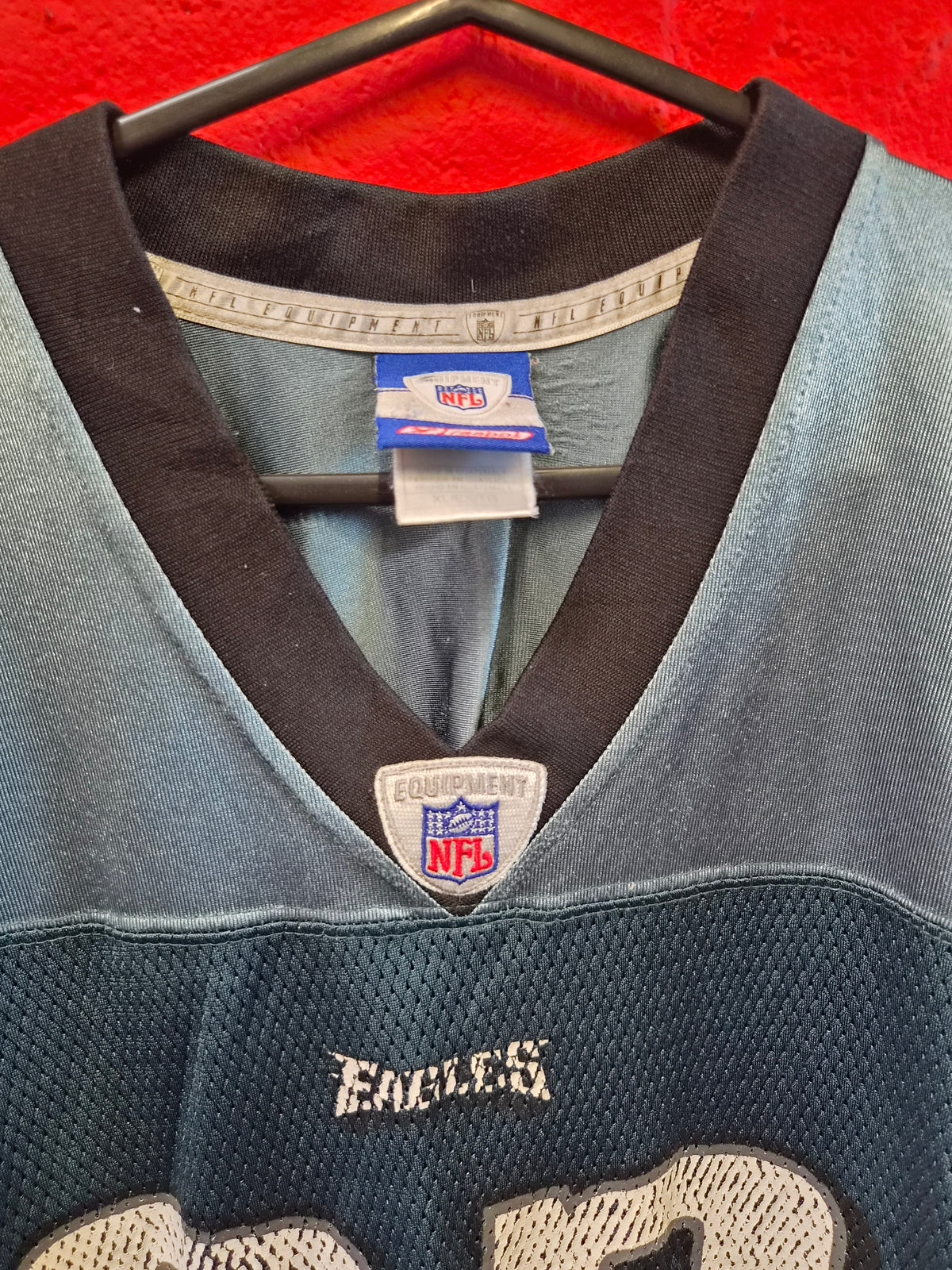Reebok Philadelphia Eagles NFL Jersey, #32 M.Lewis, Green, Size XL