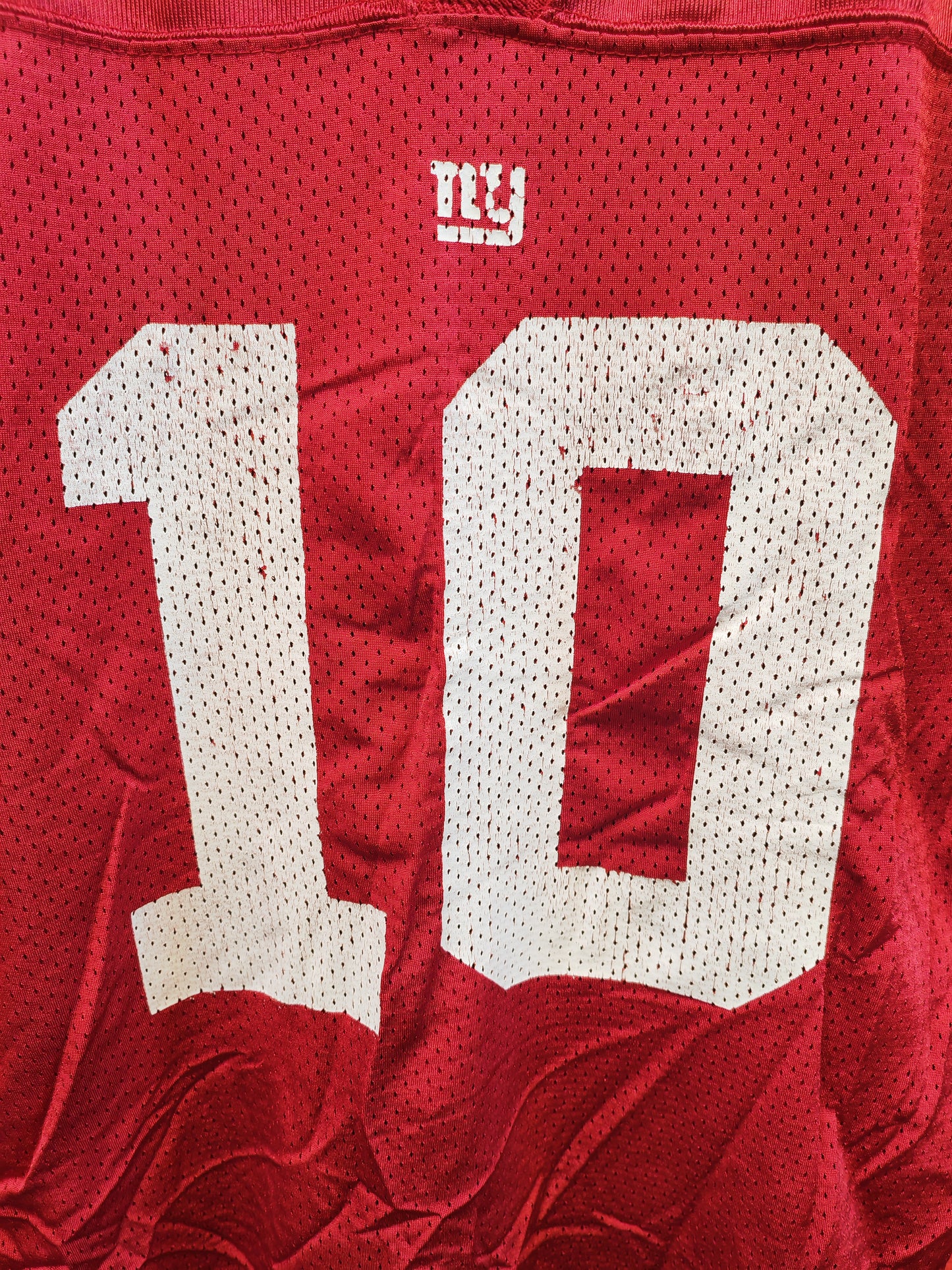 Youth Reebok New York Giants NFL Jersey, #10 Manning, Red, Size YXL