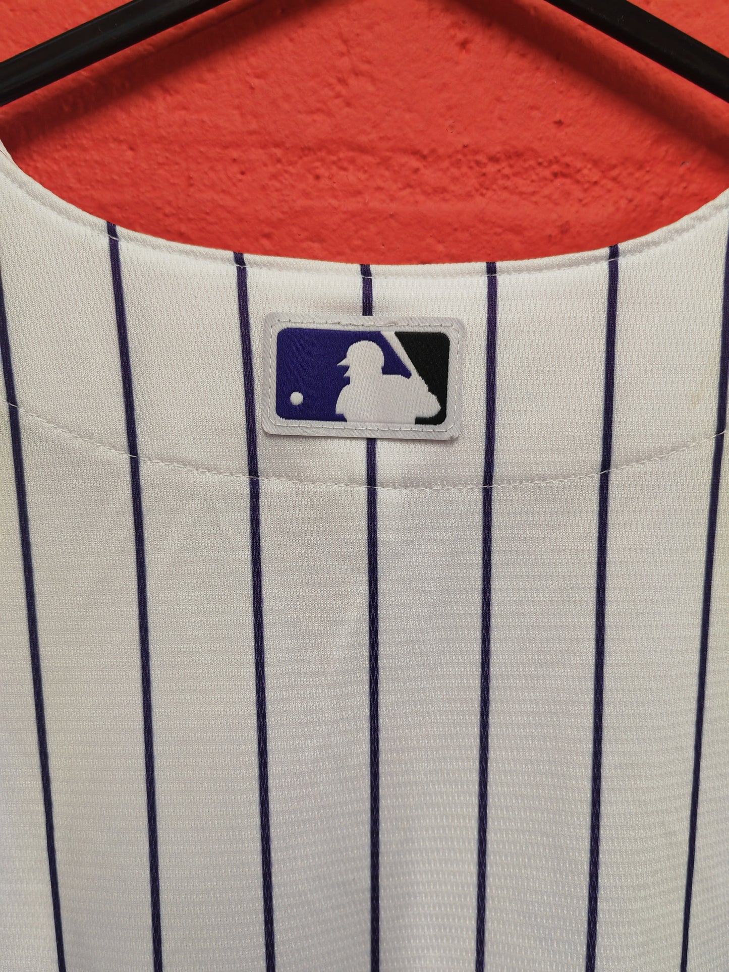 Nike Colorado Rockies MLB Baseball Jersey, White, Size Medium