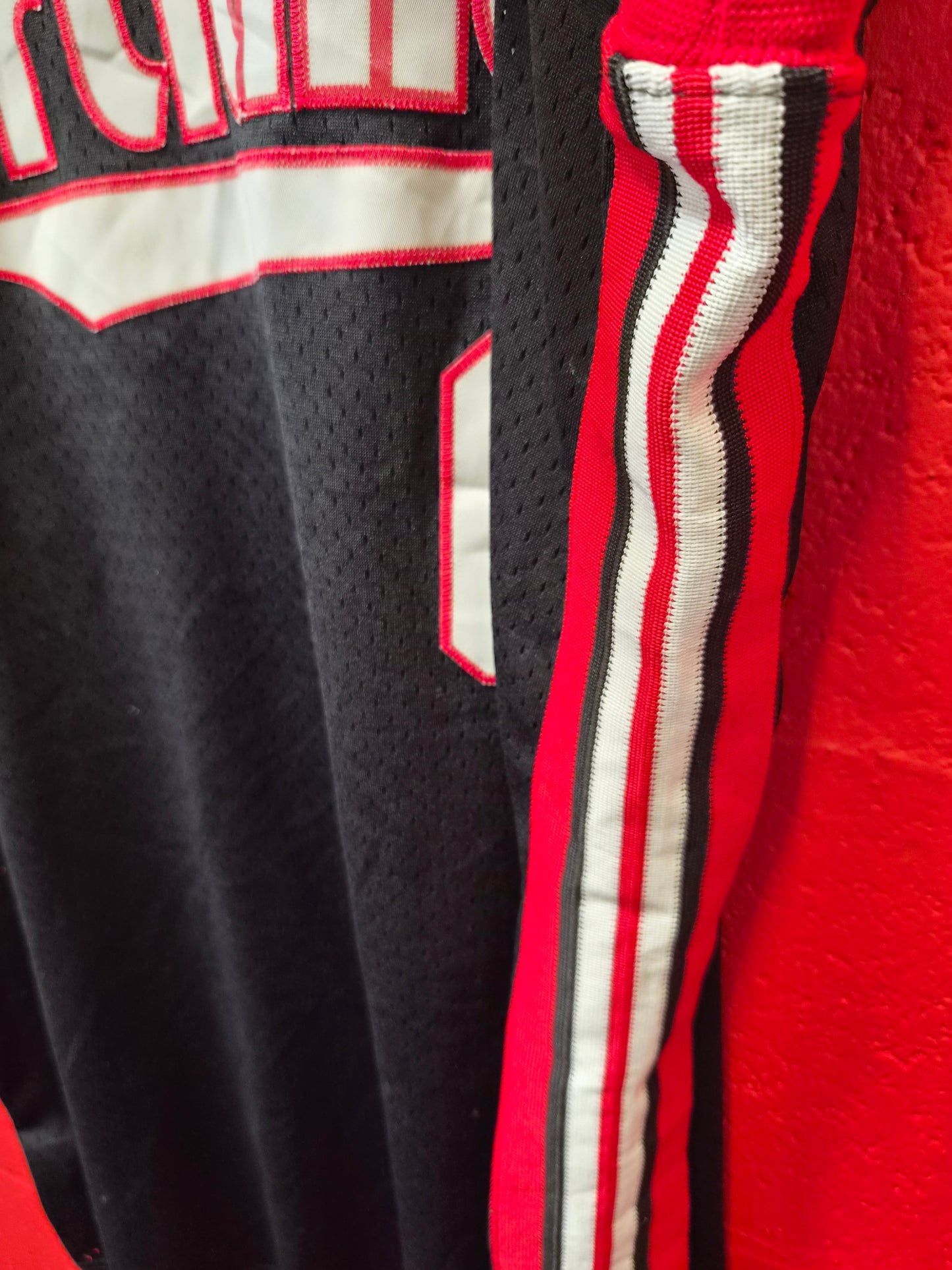 Nike Portland Trail Blazers NBA Jersey, #6 Wells, Black, Size XXL +2 Length