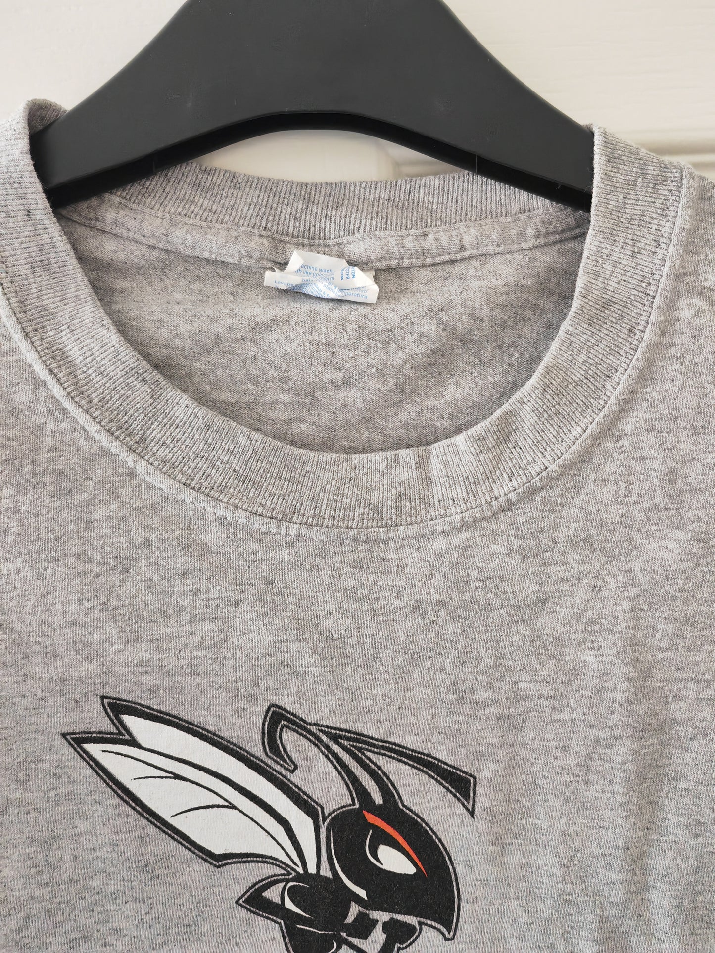 Port & Company Kalamazoo Hornets NCAA short Sleeve T Shirt, Grey, Size Small