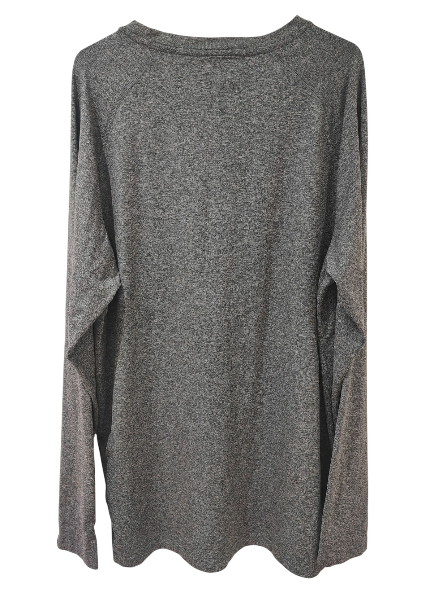 Nike Kansas City Chiefs Player Issue/Worn Long Sleeve Training Shirt, Grey, Large